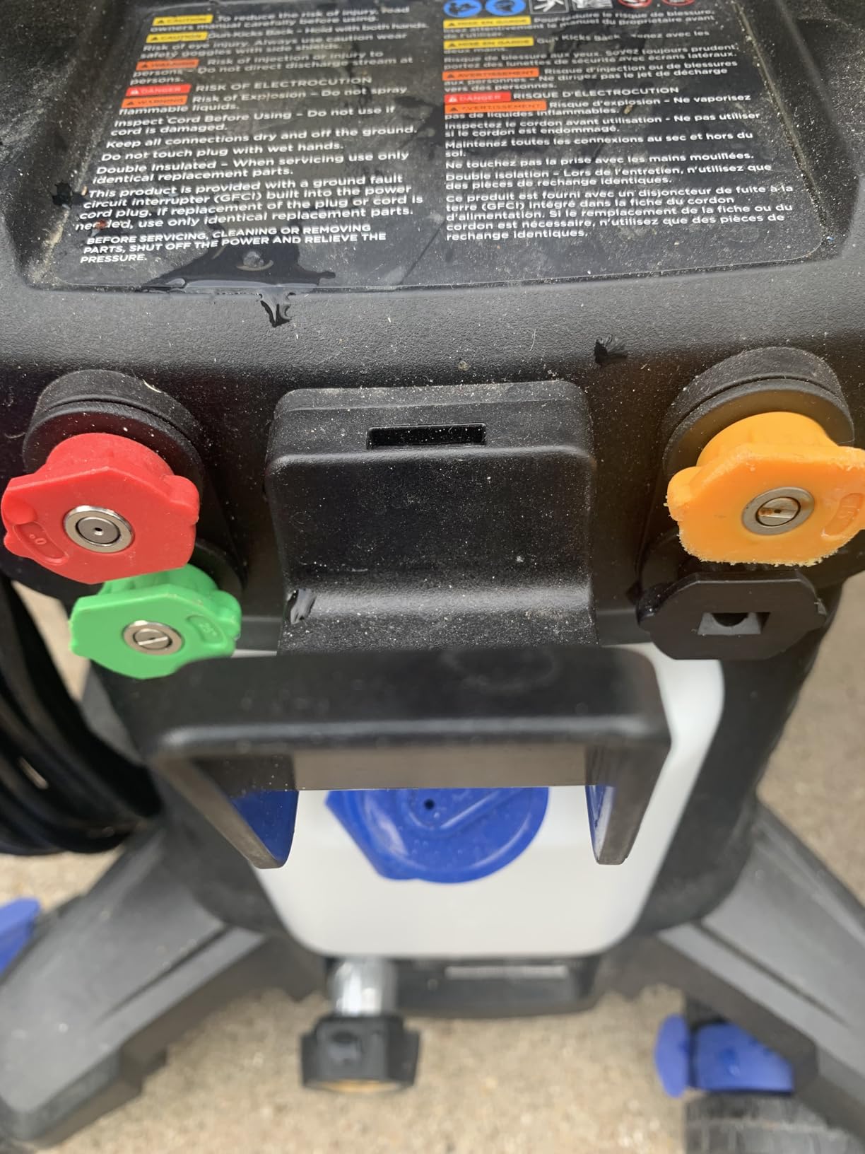 Westinghouse ePX3100 Electric Pressure Washer, 2300 Max PSI 1.76 Max GPM with Anti-Tipping Technology, Onboard Soap Tank, Pro-Style Steel Wand, 5-Nozzle Set, for Cars/Fences/Driveways/Home/Patios customer photo 2