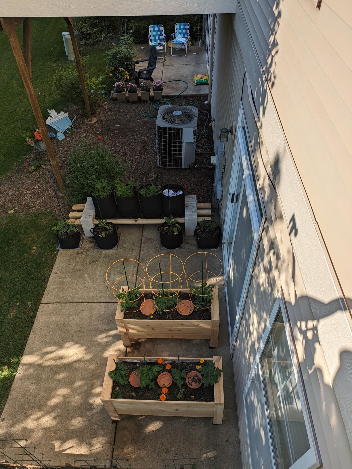 vensovo 6 Inch Terracotta & Clay Pots for Plant with Saucer - 4 Pack Medium Terra Cotta Planter with Drainage Hole, Flowerpot for Indoor Outdoor Plants, Crafts, Wedding Favor - Customer Photo 1