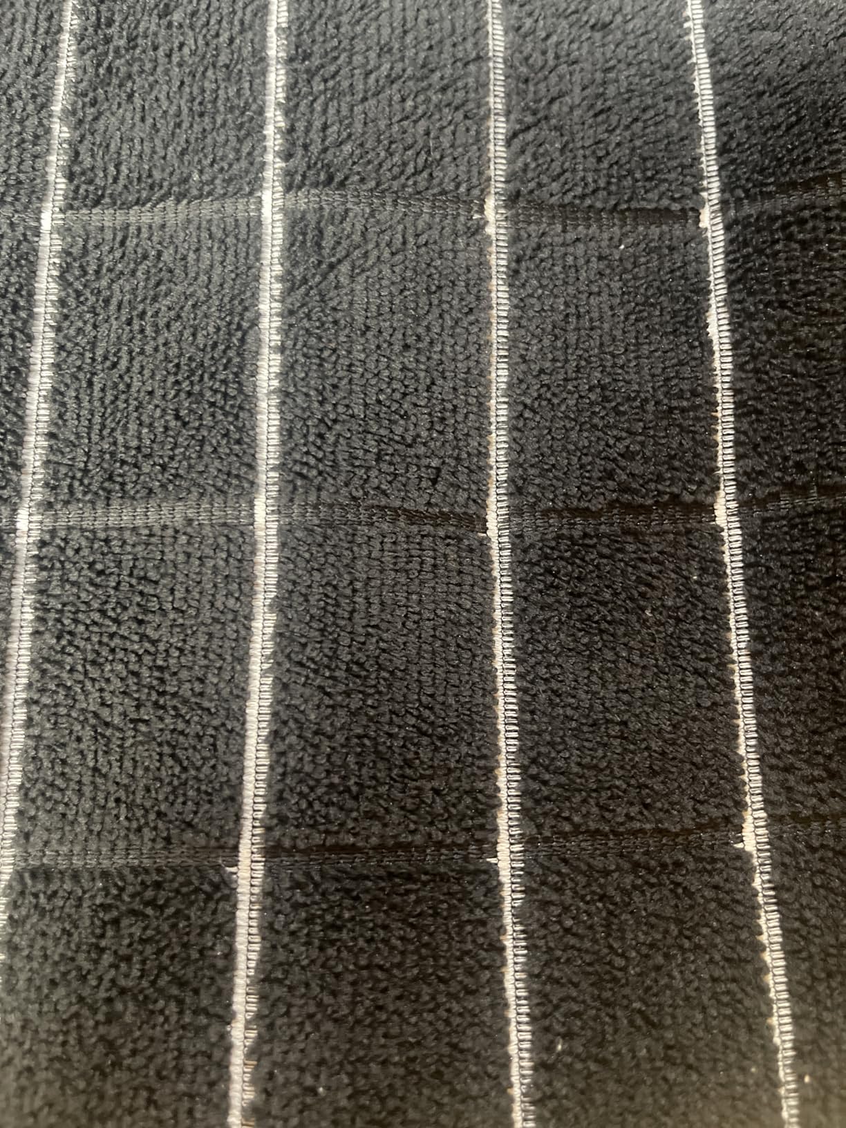 Microfiber Dish Towels - Soft, Super Absorbent and Lint Free Kitchen Towels - 8 Pack (Lattice Designed Gray Colors) - 26 x 18 Inch - Customer Photo 1