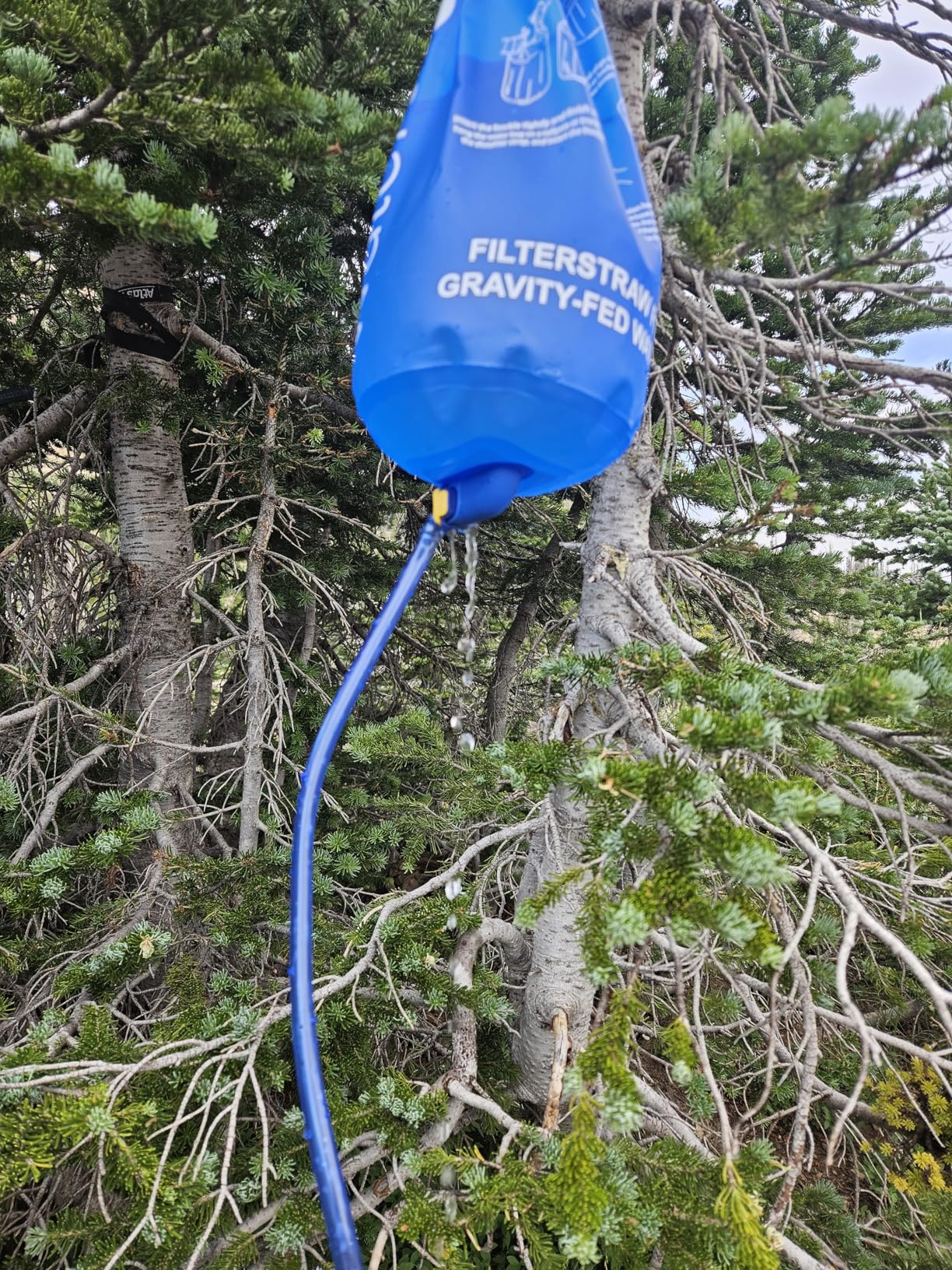 Waterdrop Gravity Water Filter Straw, Camping Water Filtration System, Water Purifier Survival for Travel, Backpacking and Emergency Preparedness, 1.5 gal Bag, 5 Stage Filtration, Pack of 1 Customer Review Waterdrop Gravity Water Filter Straw, Camping Water Filtration System, Water Purifier Survival for Travel, Backpacking and Emergency Preparedness, 1.5 gal Bag, 5 Stage Filtration, Pack of 1 - Customer Photo 1