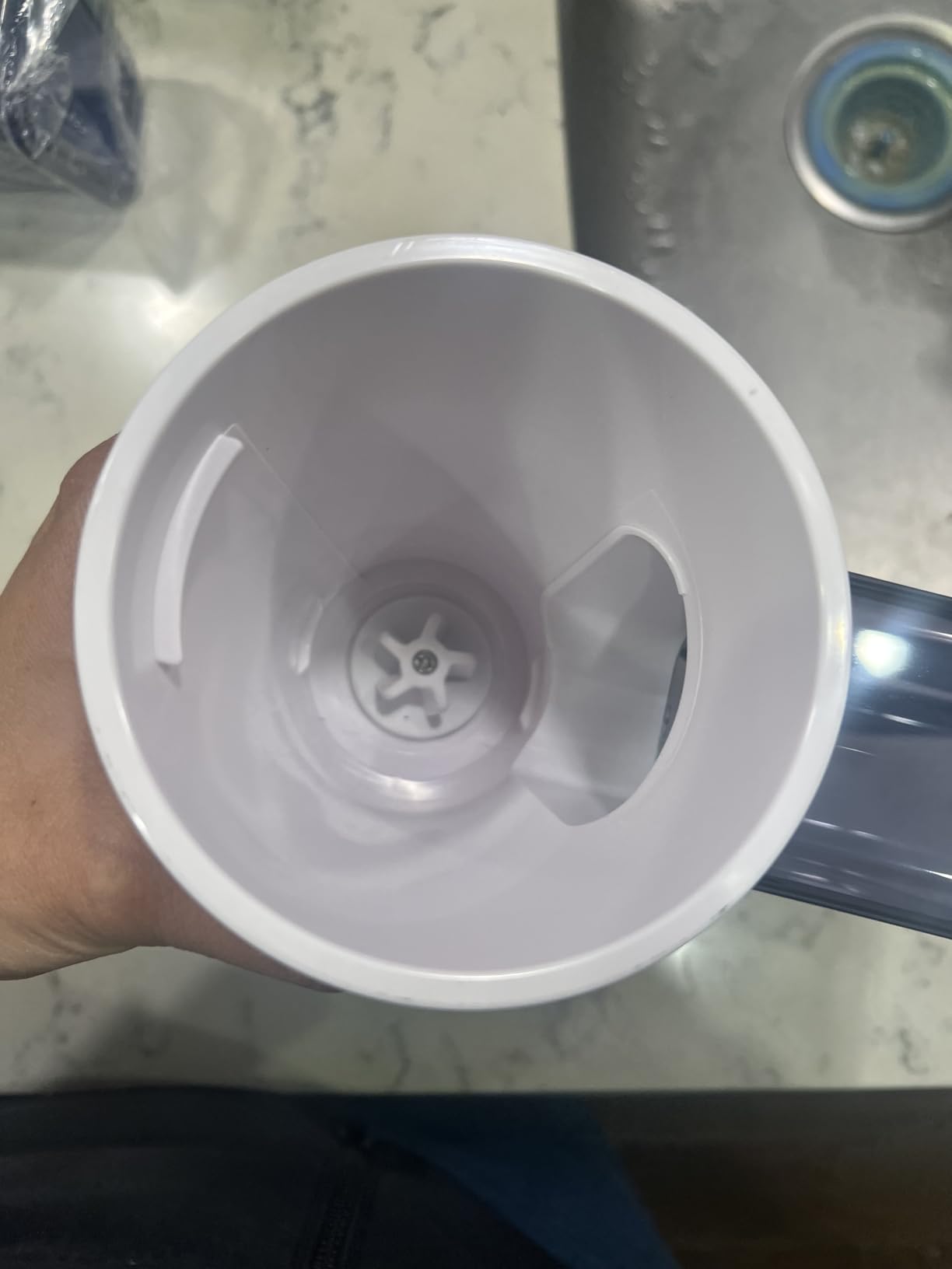 Slicer Shredder Attachment for Kitchenaid Stand Mixer, Salad Machine with Vegetable Slicer, Salad Maker, Food Slicers Cheese Grater Attachments for Kitchenaid Mixer Dishwasher Safe By Airpro,Blue - Customer Photo 1