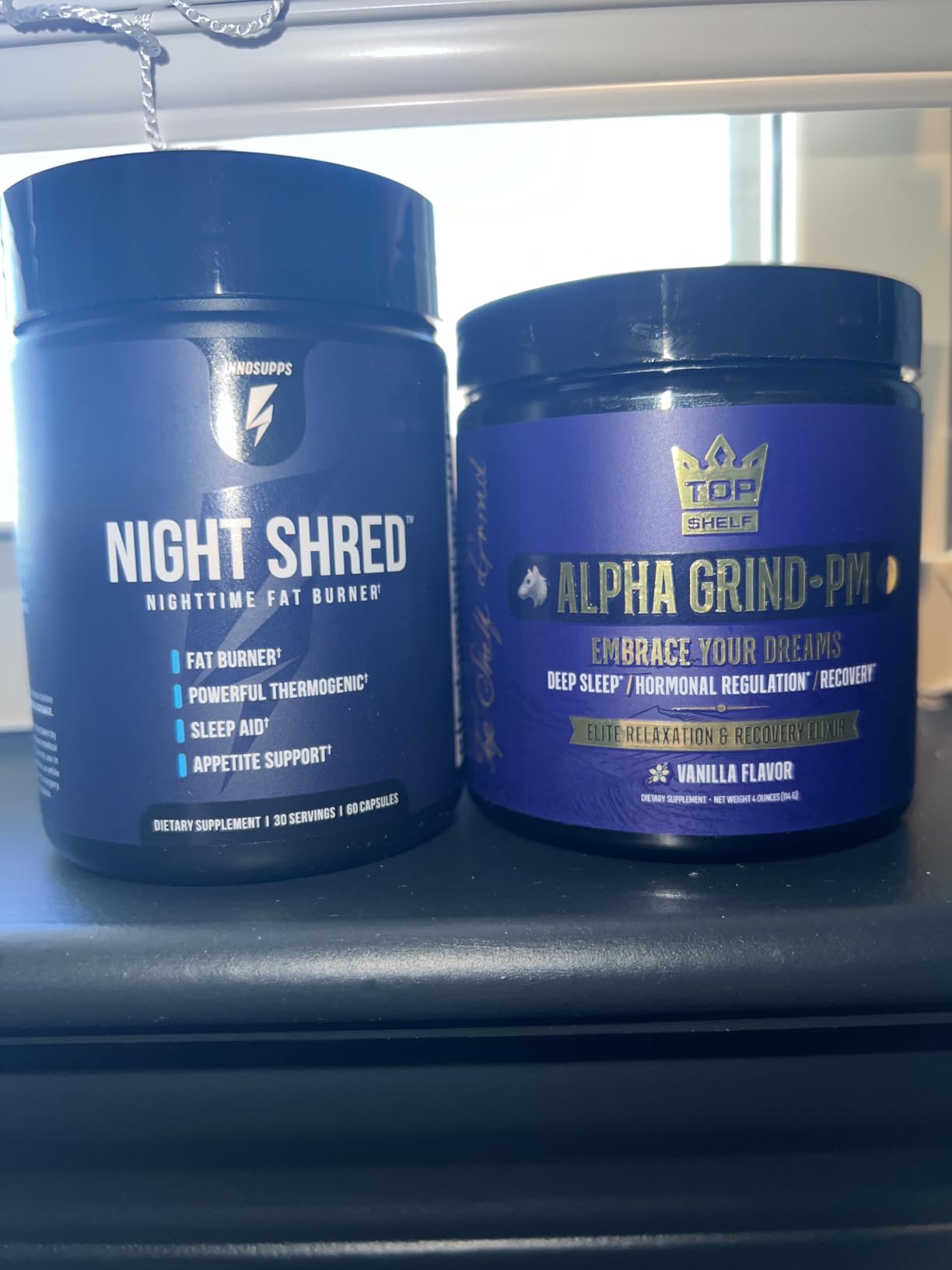 InnoSupps Night Shred Fat Burner and Natural Sleep Support | Ashwaganda, 5-HTP, CLA, Melatonin | Appetite Suppressant | Weight Loss Support Nighttime Fat Burning (60 Vegetarian Capsules) customer photo 2