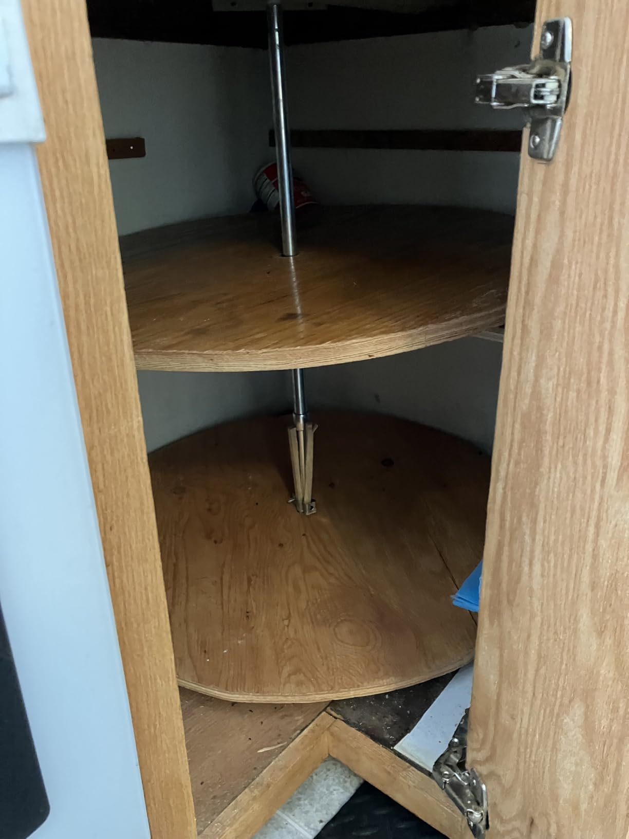 Lazy Susan Cabinet Organizer Bins for 26