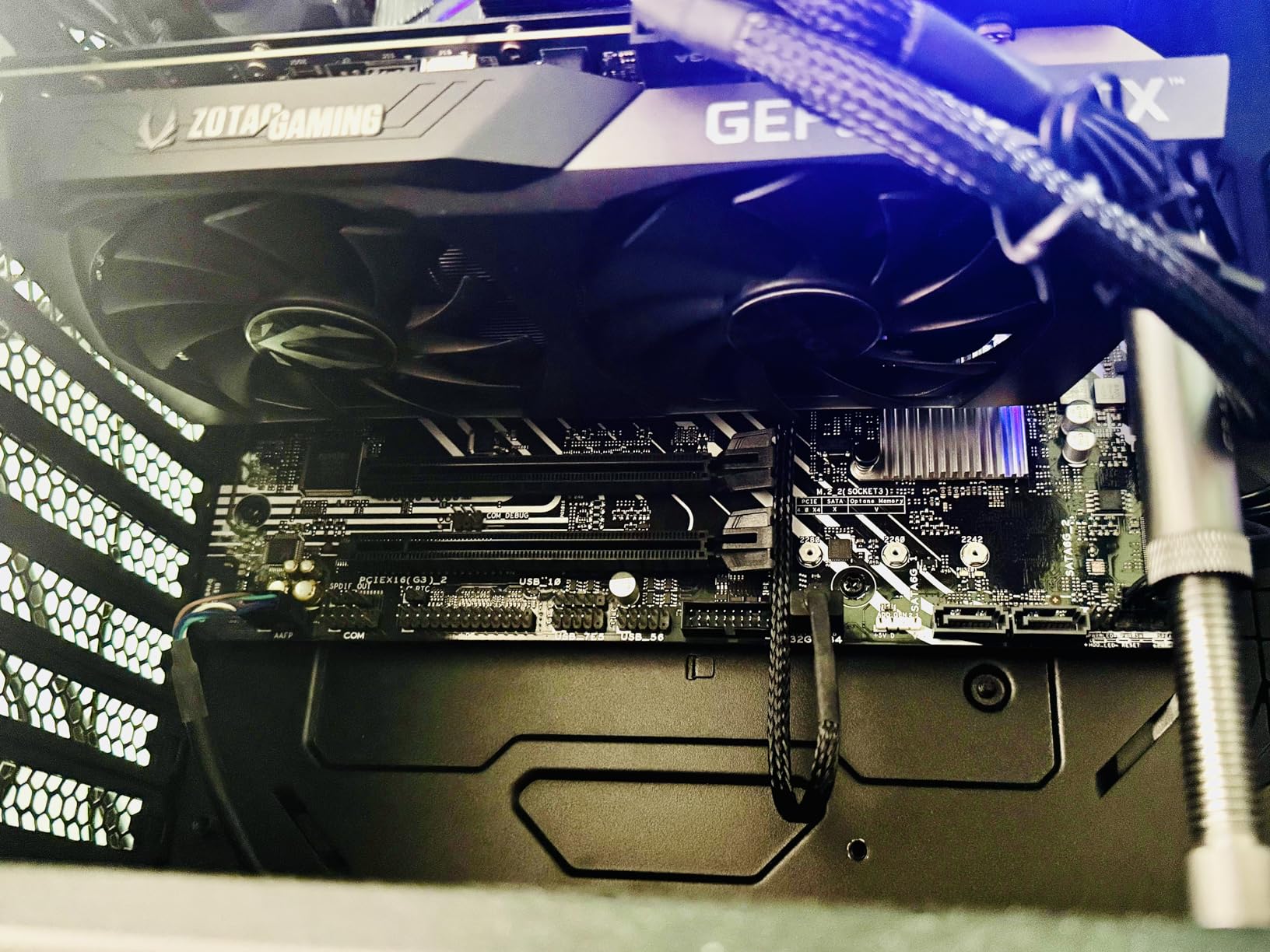 ZOTAC Gaming GeForce RTX 3060 Twin Edge OC 12GB GDDR6 192-bit 15 Gbps PCIE 4.0 Gaming Graphics Card, IceStorm 2.0 Cooling, Active Fan Control, Freeze Fan Stop ZT-A30600H-10M customer photo 1