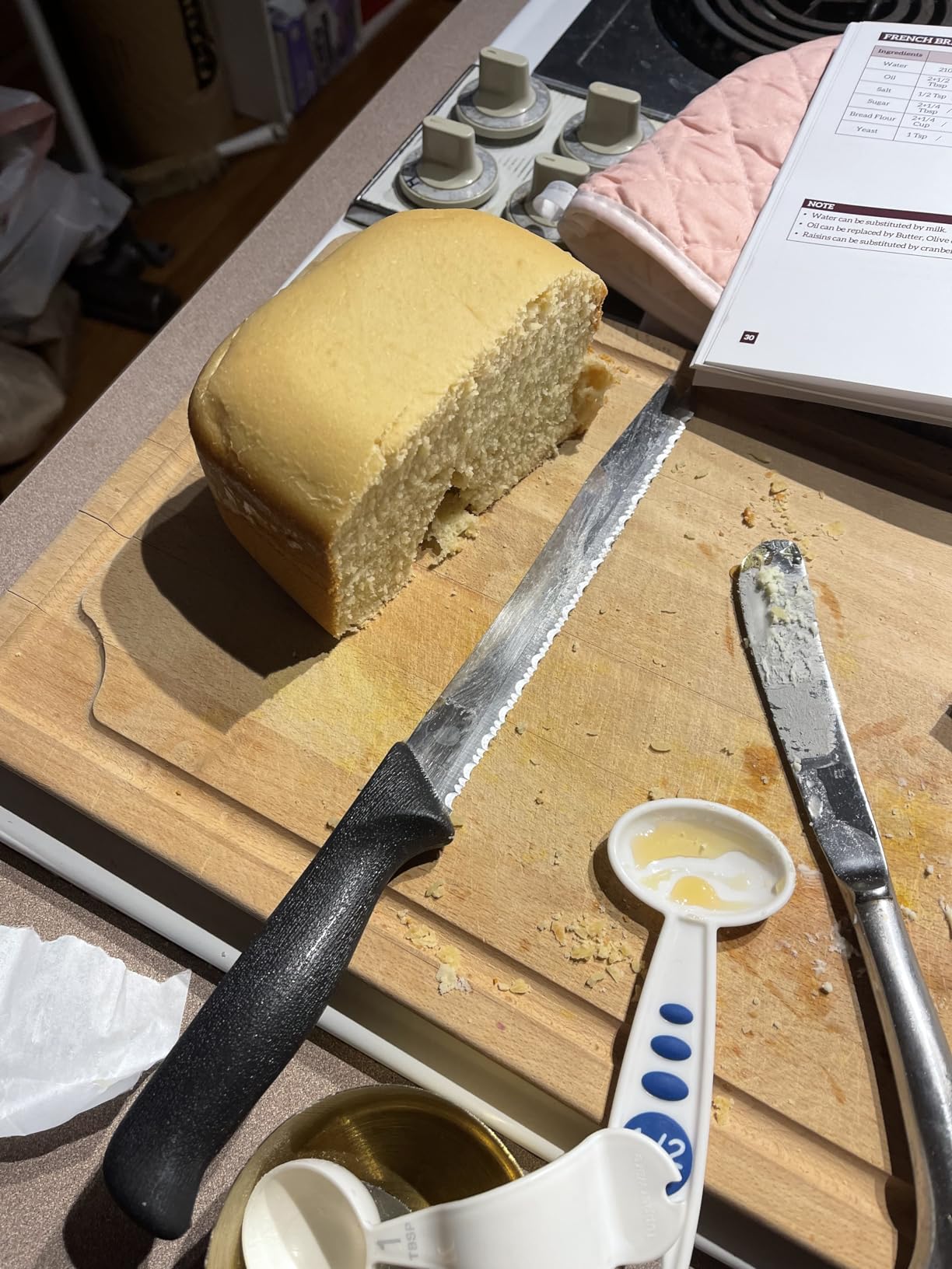 Neretva Bread Maker, 20-IN-1 2LB Bread Machine Dual Heater Bread Maker Machine Automatic with Nonstick Ceramic Pan, 15H Timer & 1H Keep Warm Set, Low Noise, Stainless Steel Breadmaker Recipe-Green customer photo 2