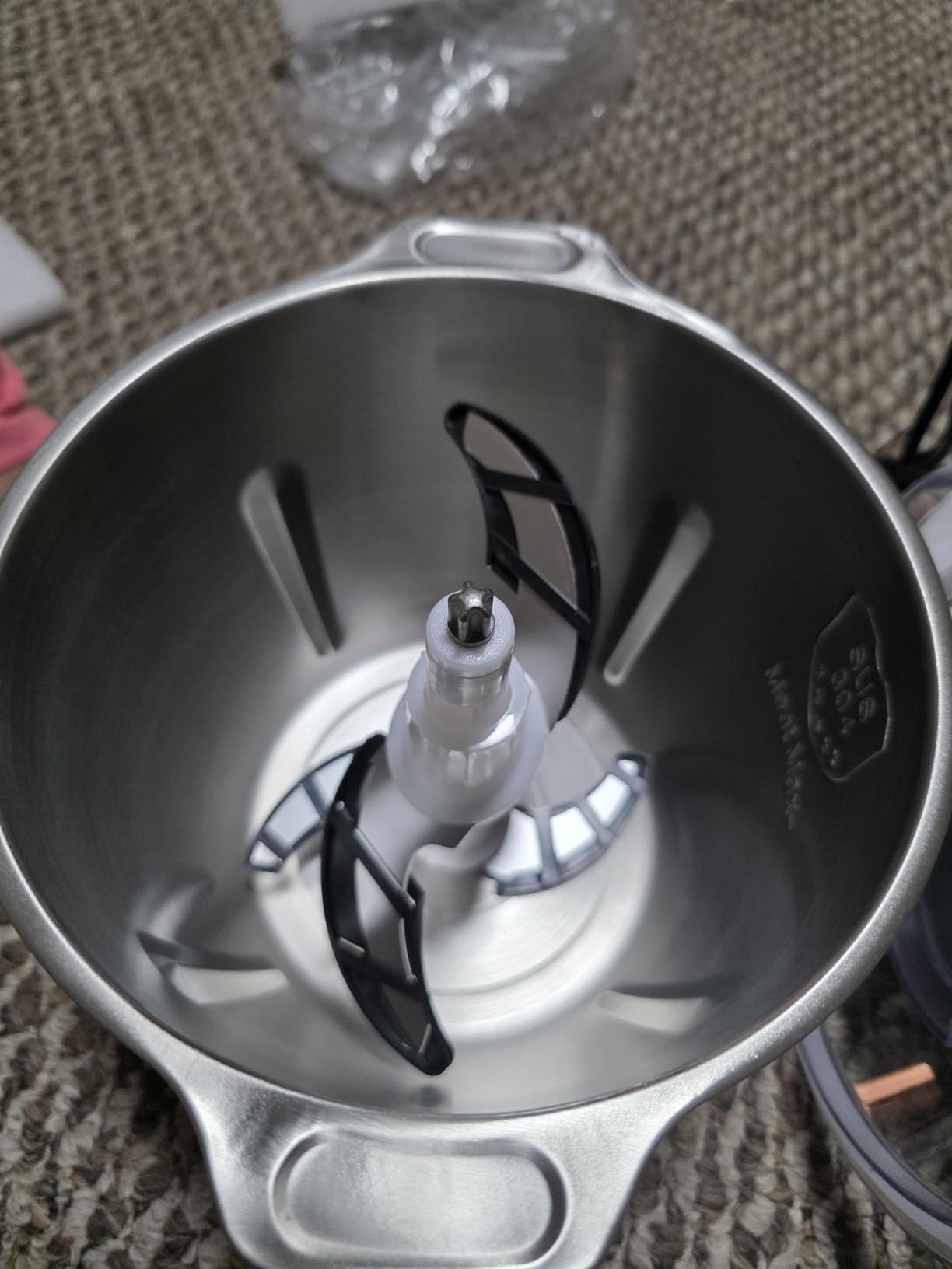 Food Processor, 500W Powerful Meat Grinder, 14Cup Stainless Steel Bowl, 3 Speed Modes 4 Bi-Level Blades for Onion, Meat, Nuts, Fruit, Garlic, Vegetable, Baby Food Customer Review Food Processor, 500W Powerful Meat Grinder, 14Cup Stainless Steel Bowl, 3 Speed Modes 4 Bi-Level Blades for Onion, Meat, Nuts, Fruit, Garlic, Vegetable, Baby Food - Customer Photo 2