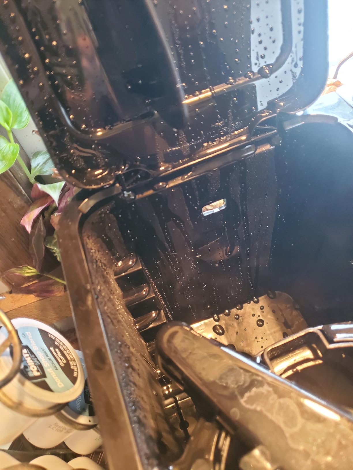 Hamilton Beach FlexBrew Trio 2-Way Coffee Maker, Compatible with K-Cup Pods or Grounds, Combo, Single Serve & Full 12c Pot, Black - Fast Brewing - Customer Photo 2