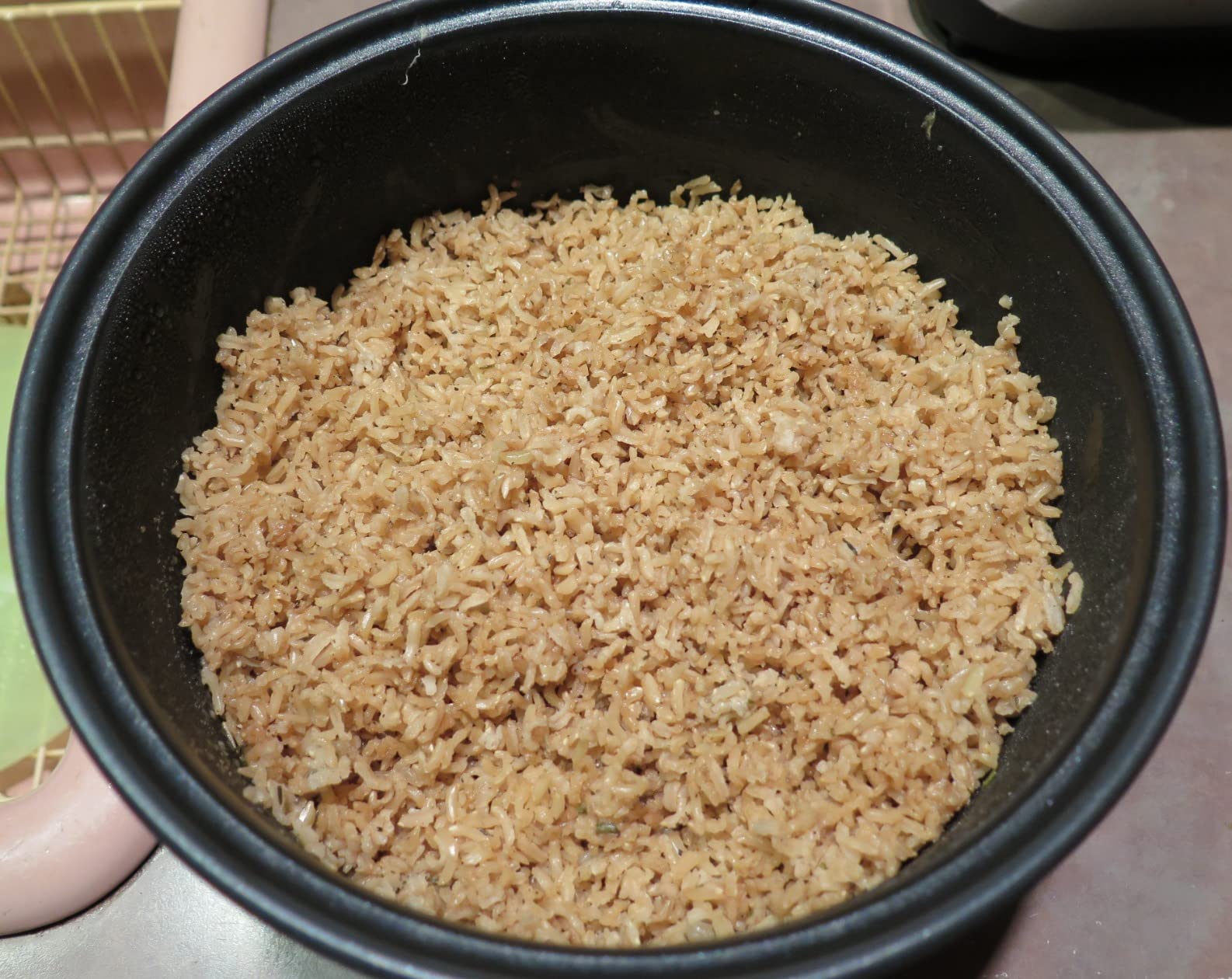 COMFEE' Compact Rice Cooker, 6-in-1 Stainless Steel Multi Cooker, Slow Cooker, Steamer, Saute, and Warmer, 2 QT, 8 Cups Cooked(4 Cups Uncooked), Brown Rice, Quinoa and Oatmeal, 6 One-Touch Programs - Customer Photo 1