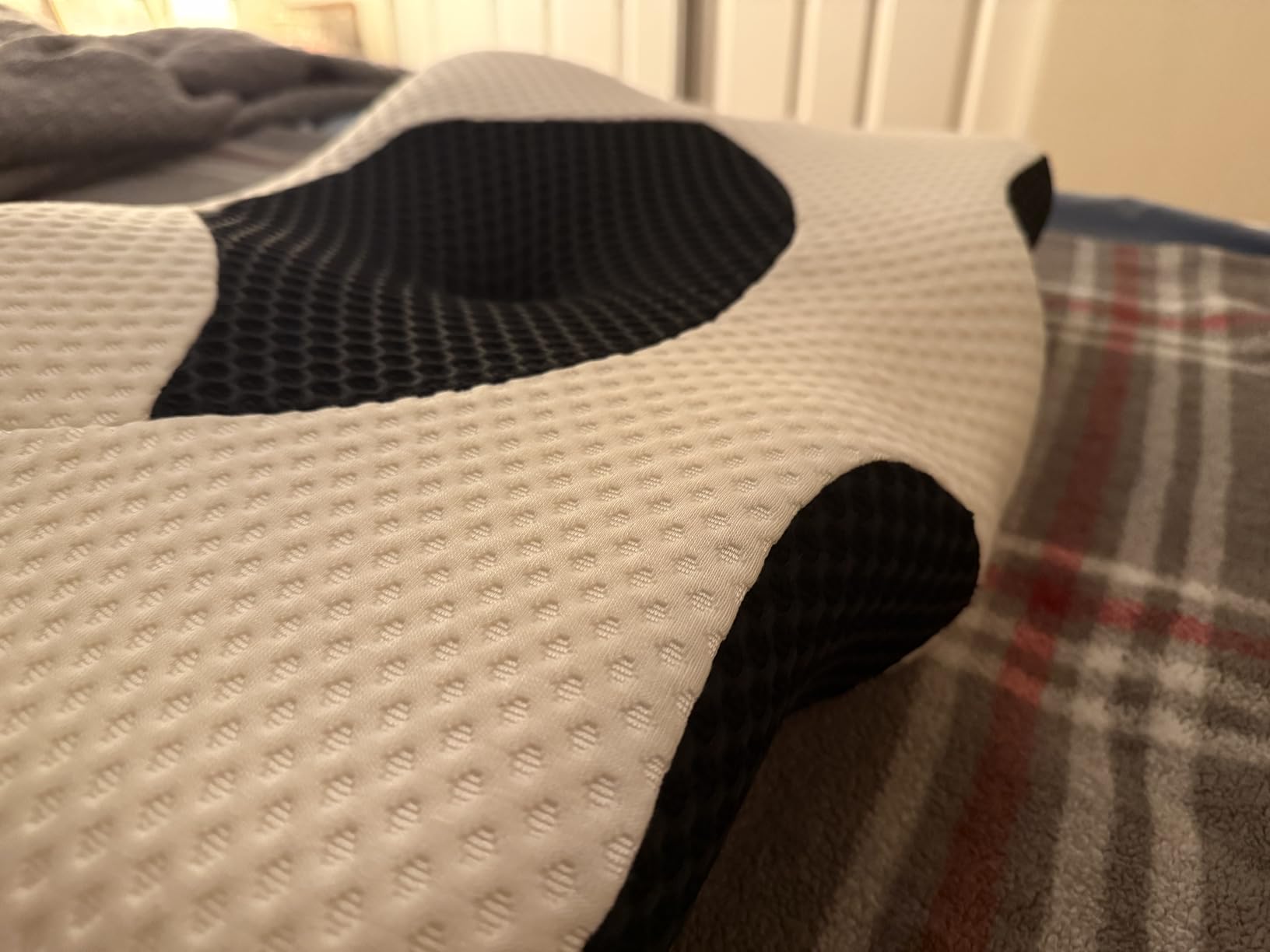 Osteo Cervical Pillow for Neck Pain Relief, Hollow Design Odorless Memory Foam Pillows with Cooling Case, Adjustable Orthopedic Bed Pillow for Sleeping, Support for Side Back Sleepers customer photo 2