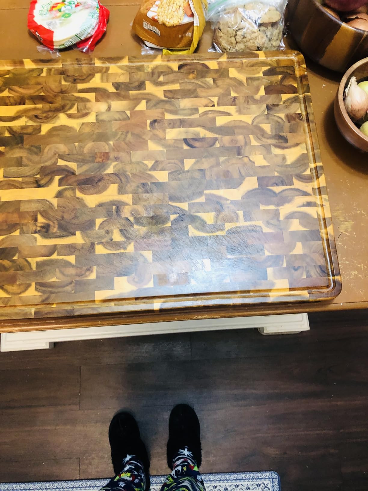 Thirteen Chefs Mineral Oil - 8 oz Food Grade Conditioner for Wood Cutting Board, Countertop & Butcher Block, Lubricant for Knife or Meat Grinder - Safe USP Finish on Marble, Soapstone - Customer Photo 1