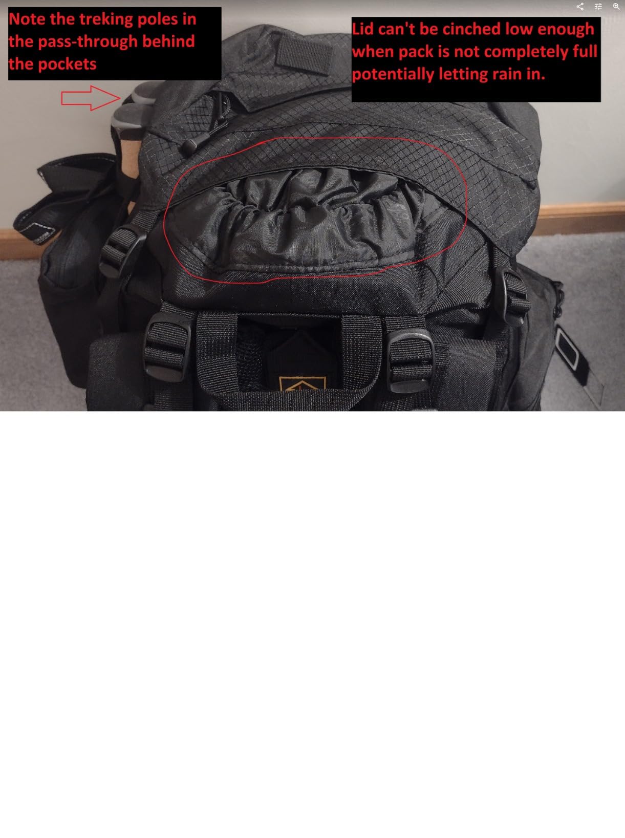 Teton 75L Explorer Internal Frame Backpack for Hiking, Camping, Backpacking customer photo 1