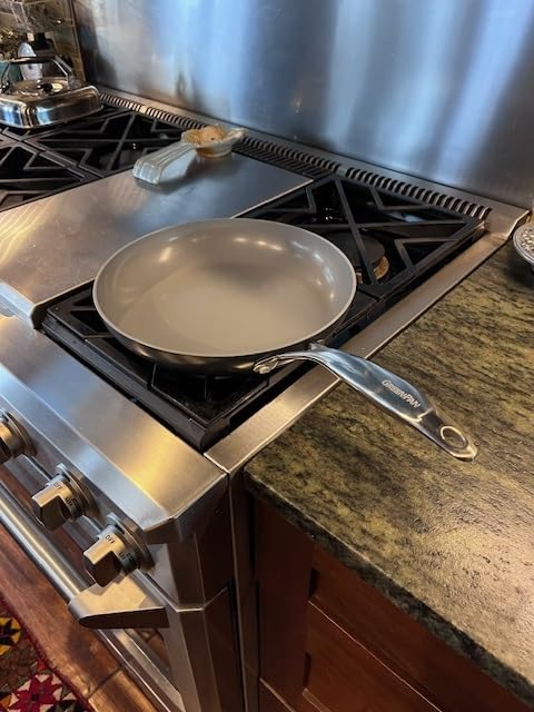 GreenPan Valencia Pro Hard Anodized 3 Piece Fry Pan Skillet Set, Ceramic Nonstick 8 GreenPan Valencia Pro Hard Anodized 3 Piece Fry Pan Skillet Set, Ceramic Nonstick 8