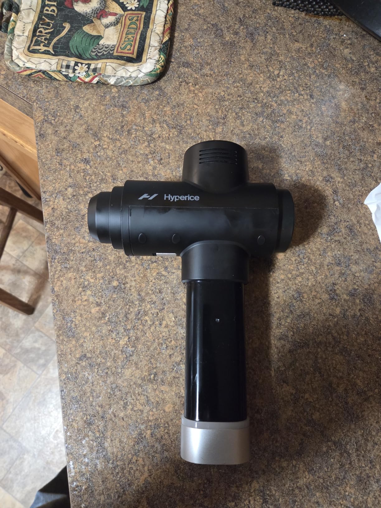 Hyperice Hypervolt 2 Pro - Featuring Quiet Glide Technology - Handheld Percussion Massage Gun - 5 Speeds, 5 Interchangeable Heads - Helps Relieve Sore Muscles and Stiffness customer photo 1