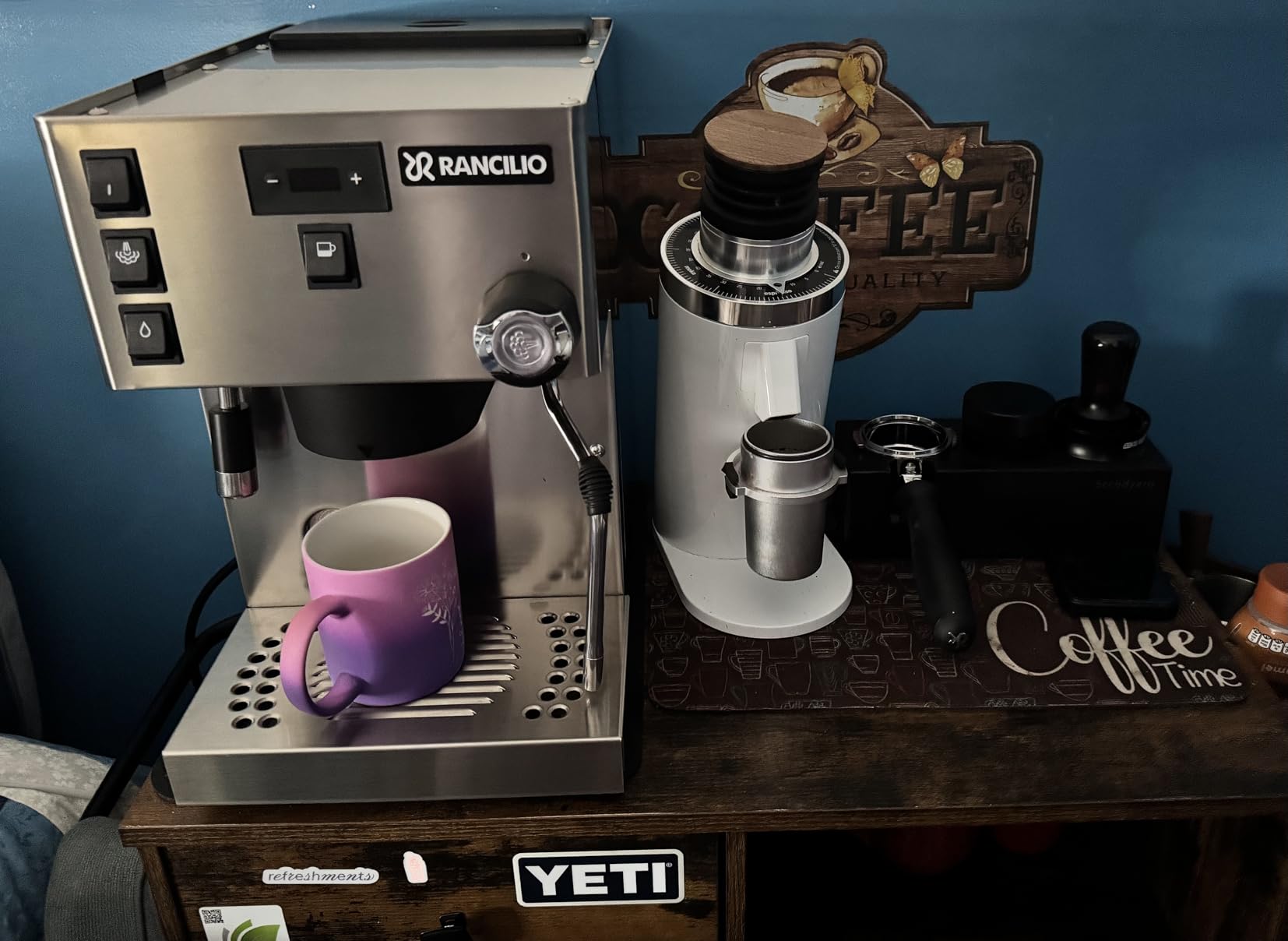 Rancilio Silvia Pro X Espresso Machine, Black - Customer Photo 1