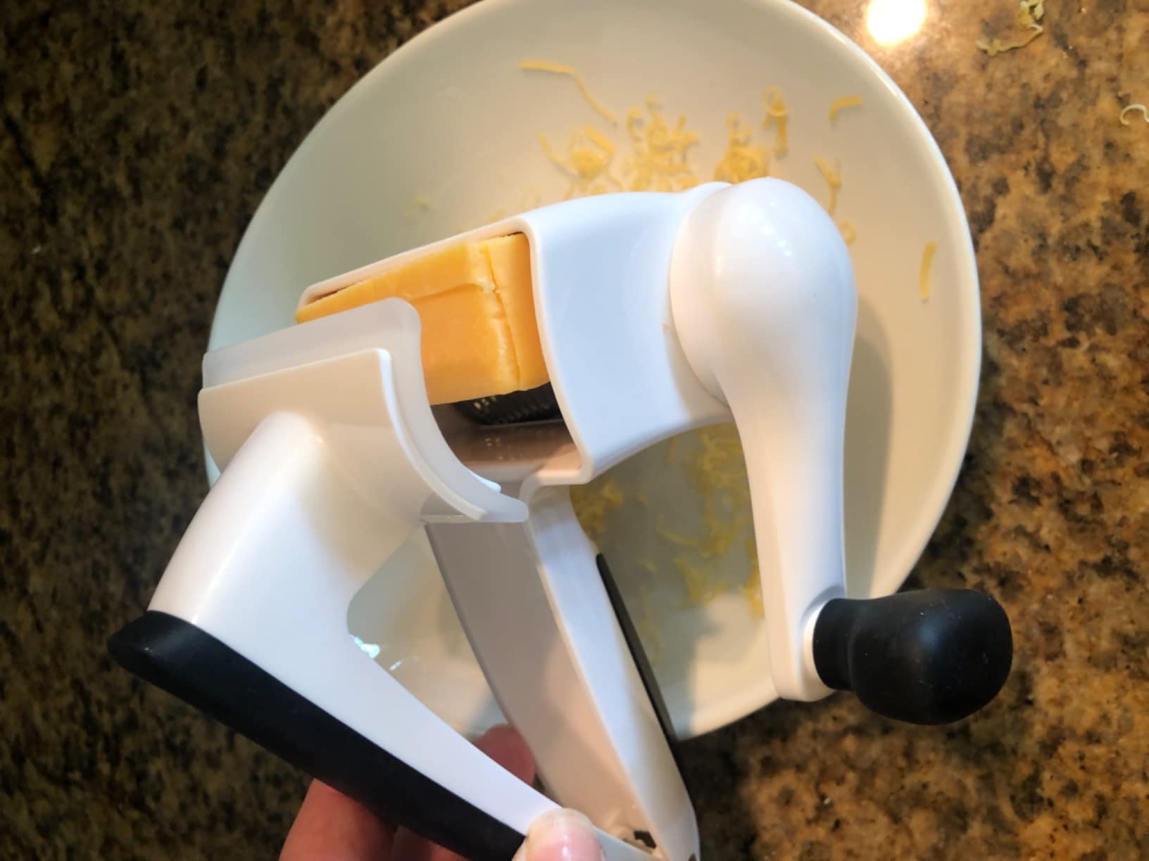 OXO Good Grips Rotary Grater,White - Customer Photo 5