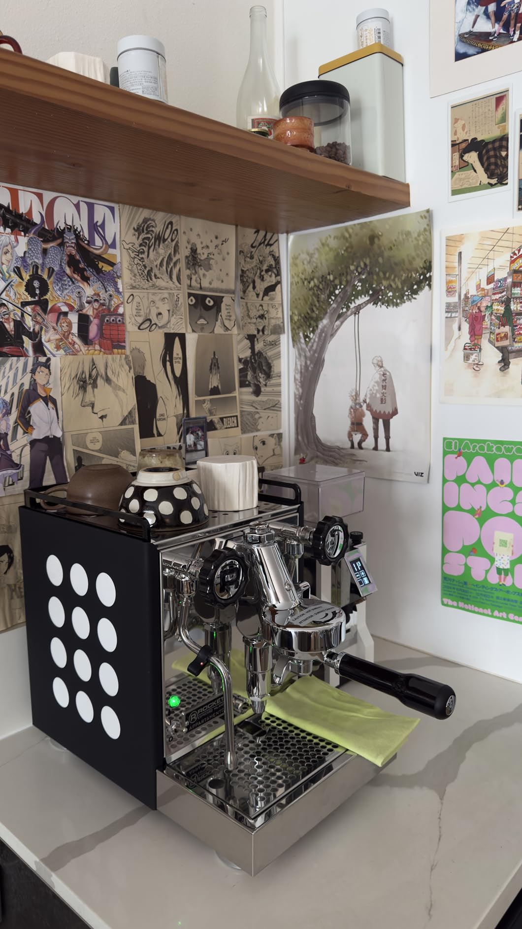 Rocket Espresso Appartamento Espresso Machine | E61 | Heat Exchanger | Black - Customer Photo 2