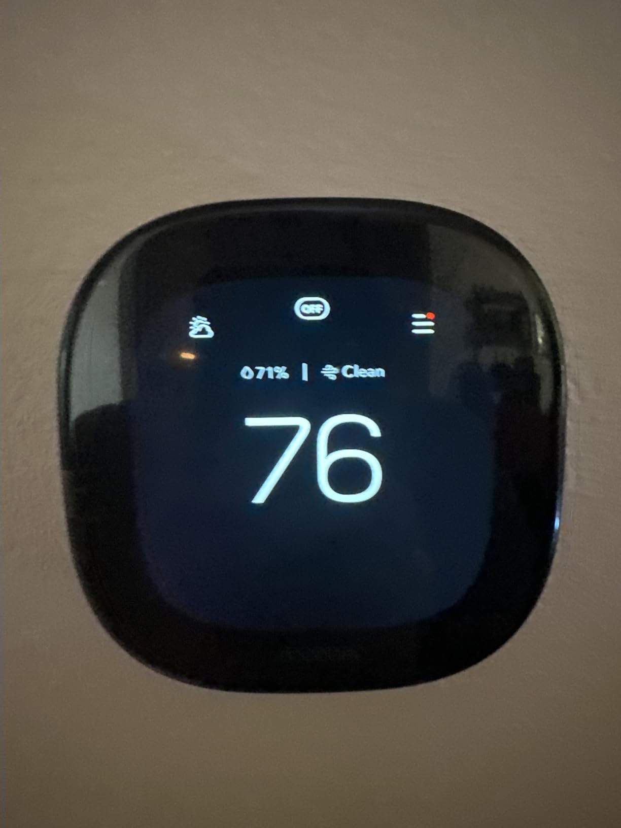 ecobee Smart Thermostat Premium with Smart Sensor and Air Quality Monitor - Programmable Wifi Thermostat - Works with Siri, Alexa, Google Assistant customer photo 2