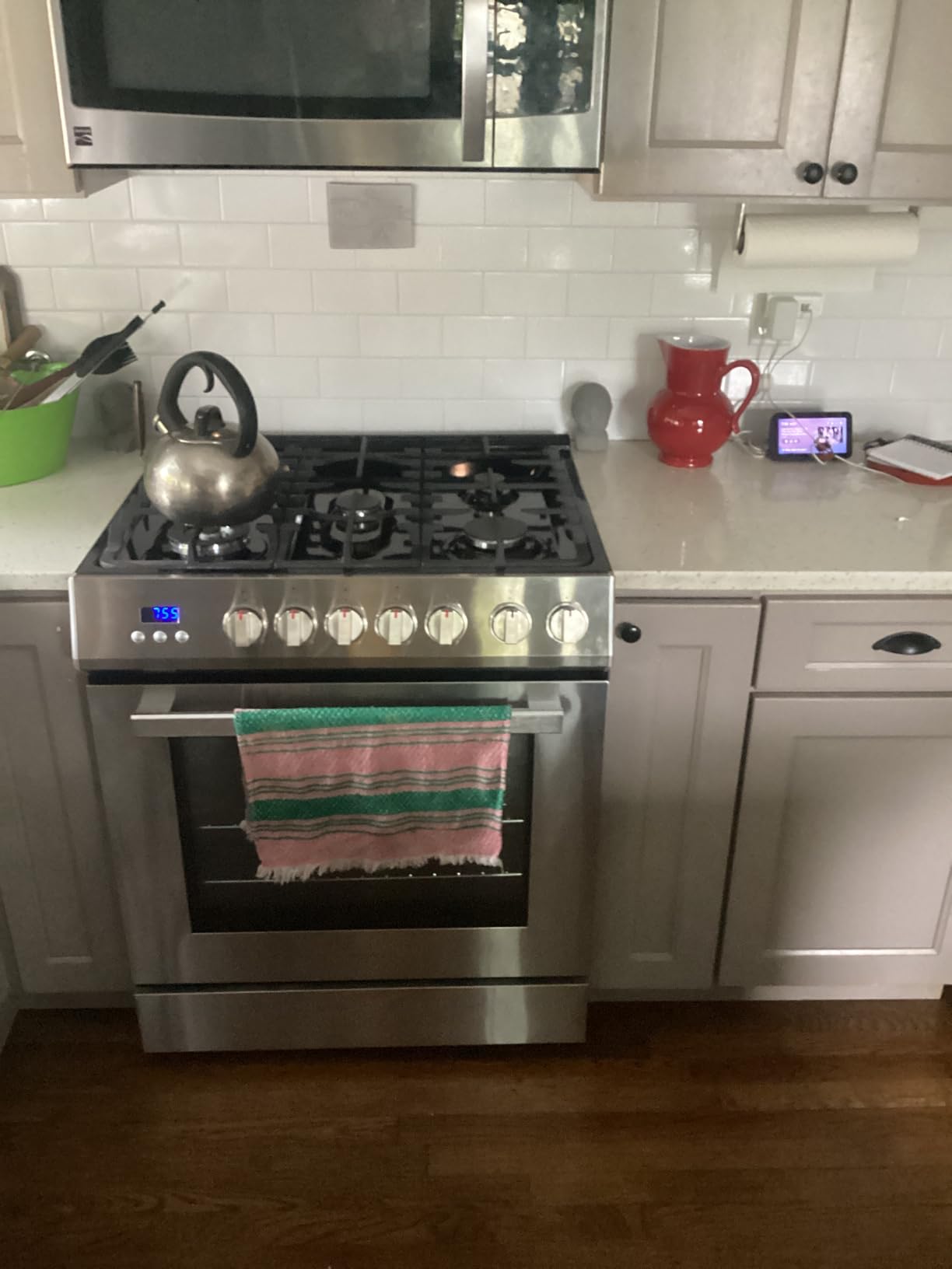 COSMO COS-305AGC 30 in. 5.0 cu. ft. Freestanding Single Oven Gas Range with 5 Burner Cooktop and Heavy Duty Cast Iron Grates in Stainless Steel Customer Review COSMO COS-305AGC 30 in. 5.0 cu. ft. Freestanding Single Oven Gas Range with 5 Burner Cooktop and Heavy Duty Cast Iron Grates in Stainless Steel - Customer Photo 1