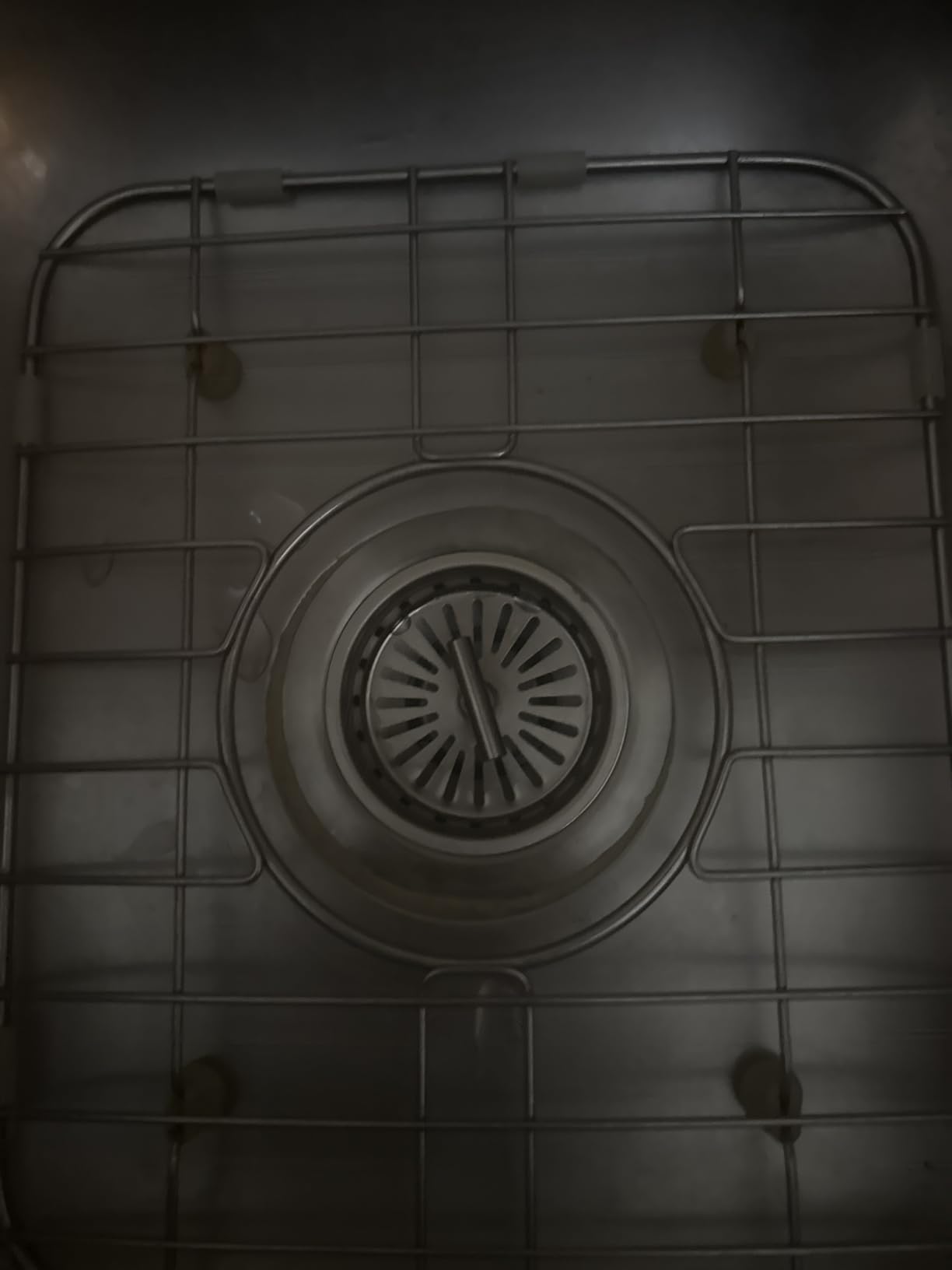 BOTEMY B9171 Kitchen Sink Drain 3 1/2 Inch Kitchen Sink Drain Strainer Assmebly Kit Stainless Steel Sink Strainer Basket/Drain Stopper for 3.5'' Standard American Drain Hole (Brushed) - Customer Photo 1