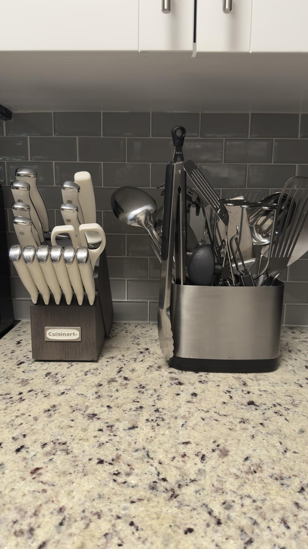 OXO Steel Piece Utensil Set, 15 PC, Stainless Steel - Customer Photo 2