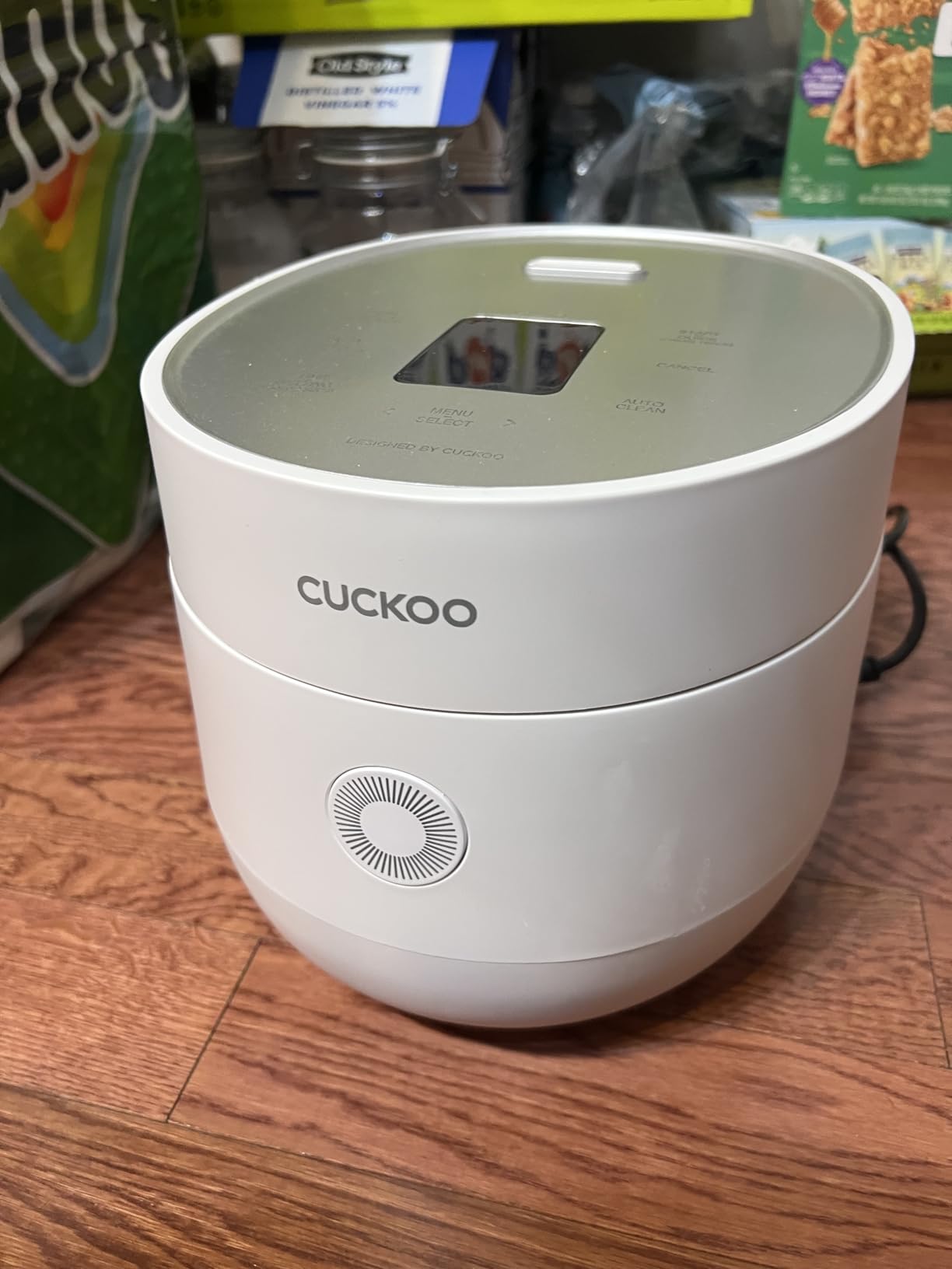 CUCKOO Micom Rice Cooker 3-Cup Uncooked / 6-Cup Cooked with Nonstick Inner Pot, Small Rice Maker with 8 Menu Options, Fuzzy Logic Technology, Auto Clean, Quick Rice Mode, White (CR-0375FW) - Customer Photo 2