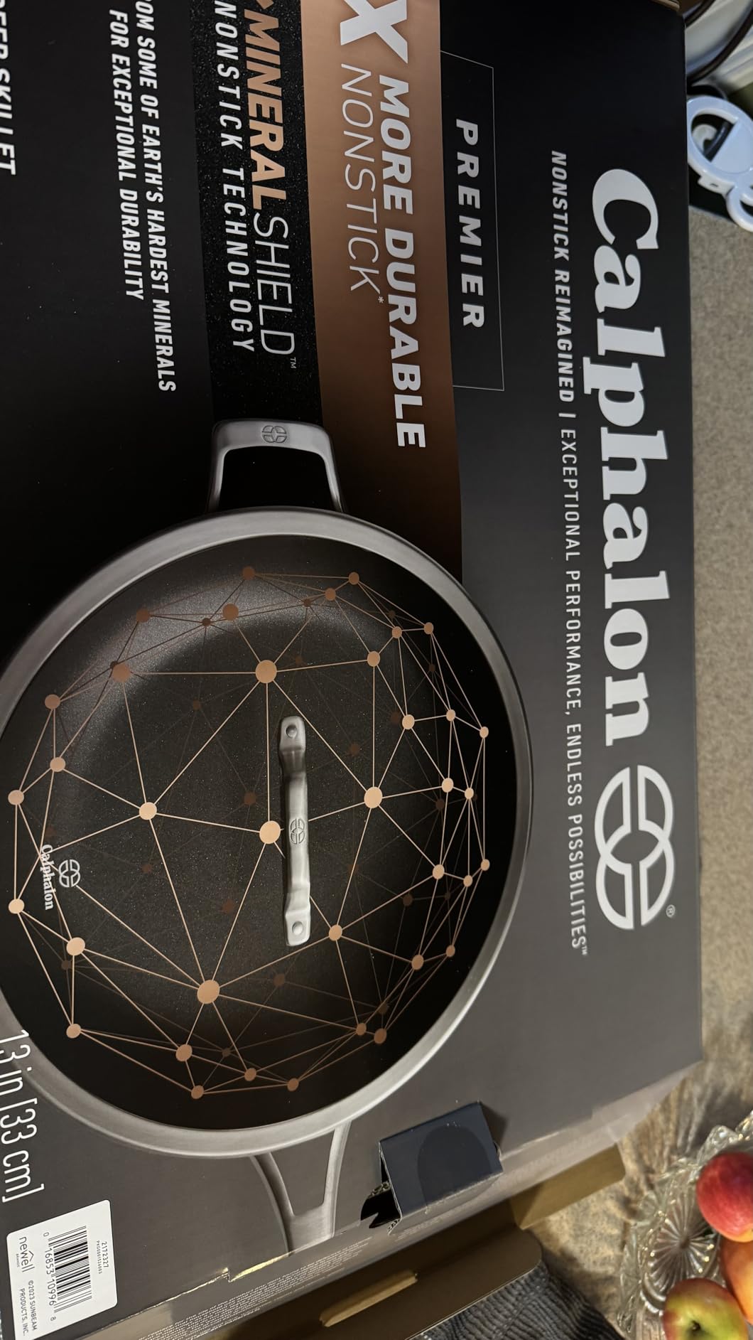 Calphalon Premier Space-Saving Nonstick Cookware Set, 8-Piece, Stackable, Hard-Anodized Aluminum - Customer Photo 1