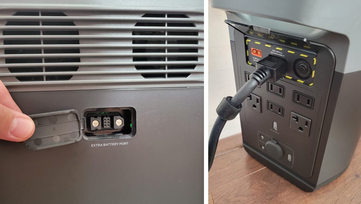 EF ECOFLOW Portable Power Station DELTA 2, 1024Wh LiFePO4 (LFP) Battery, 1800W AC/100W USB-C Output, Solar Generator(Solar Panel Optional) for Home Backup Power, Camping & RVs customer photo 2