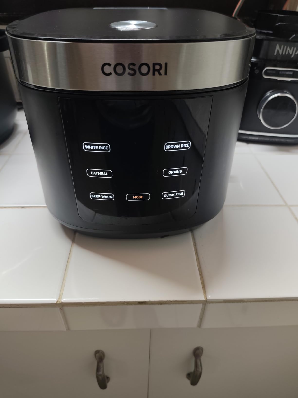 COSORI Rice Cooker 10 Cup, 24h Keep Warm, Non-stick Ceramic Inner Pot, 18 Functions Fuzzy Logic Rice Maker with Stainless Steel Steamer Basket, Sauté, Slow Cooker, Black Customer Review COSORI Rice Cooker 10 Cup, 24h Keep Warm, Non-stick Ceramic Inner Pot, 18 Functions Fuzzy Logic Rice Maker with Stainless Steel Steamer Basket, Sauté, Slow Cooker, Black - Customer Photo 2