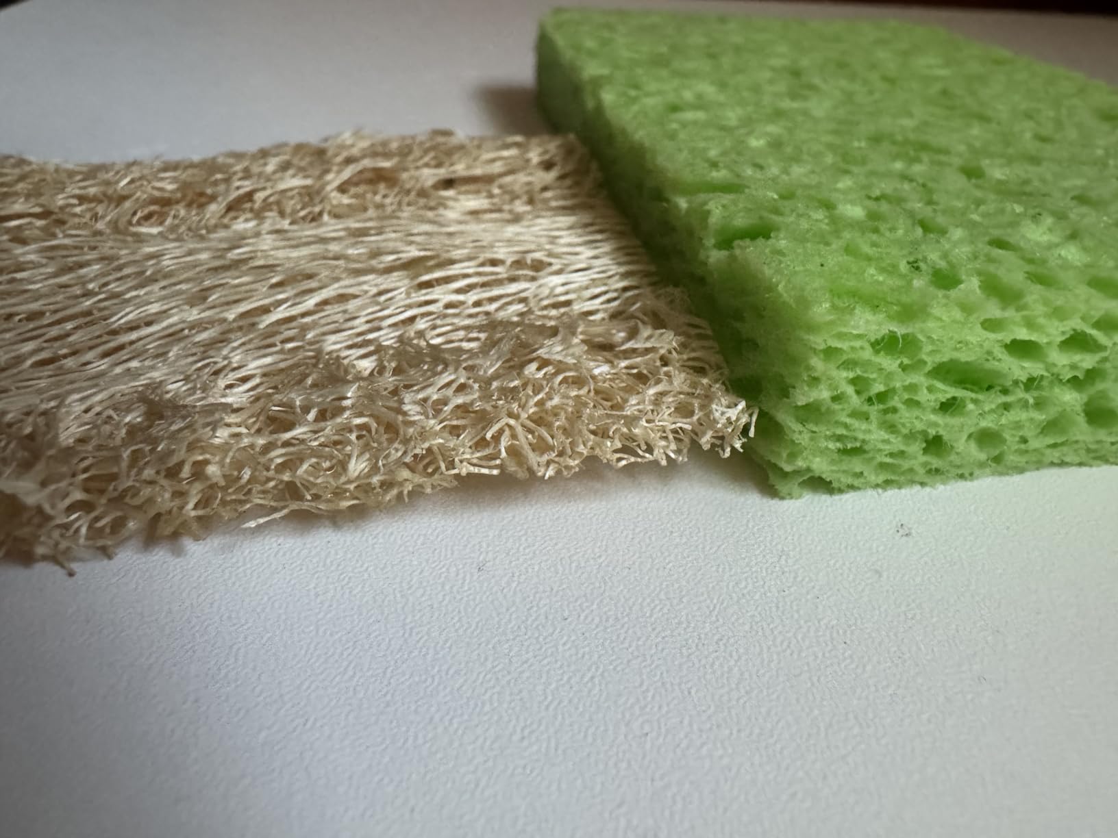 Natural Loofah Dish Sponge (Pack 10) - Vegetable Scrubber for Kitchen - 100% Biodegradable Compostable Dishwashing Scouring Pad, Zero Waste Plastic Free Eco Friendly Sustainable - Customer Photo 2