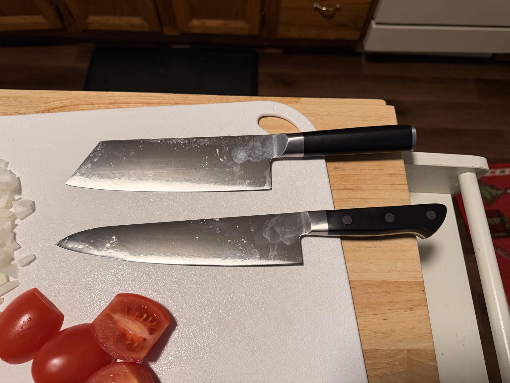 Babish 4-Piece Forged Kitchen Steak Knife Set – High-Carbon 1.4116 German Steel Cutlery – Sharp & Durable Steak Knives for Dining and Grilling - Customer Photo 1