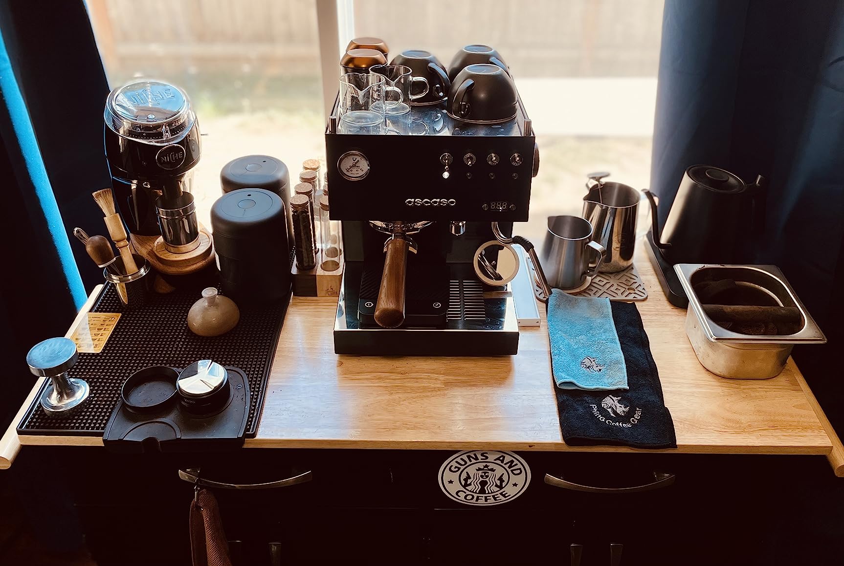 Ascaso Steel DUO Espresso Machine | PID | Programmable | Volumetric Controls | Dual Thermoblock | 120V | (Stainless Steel) - Customer Photo 1