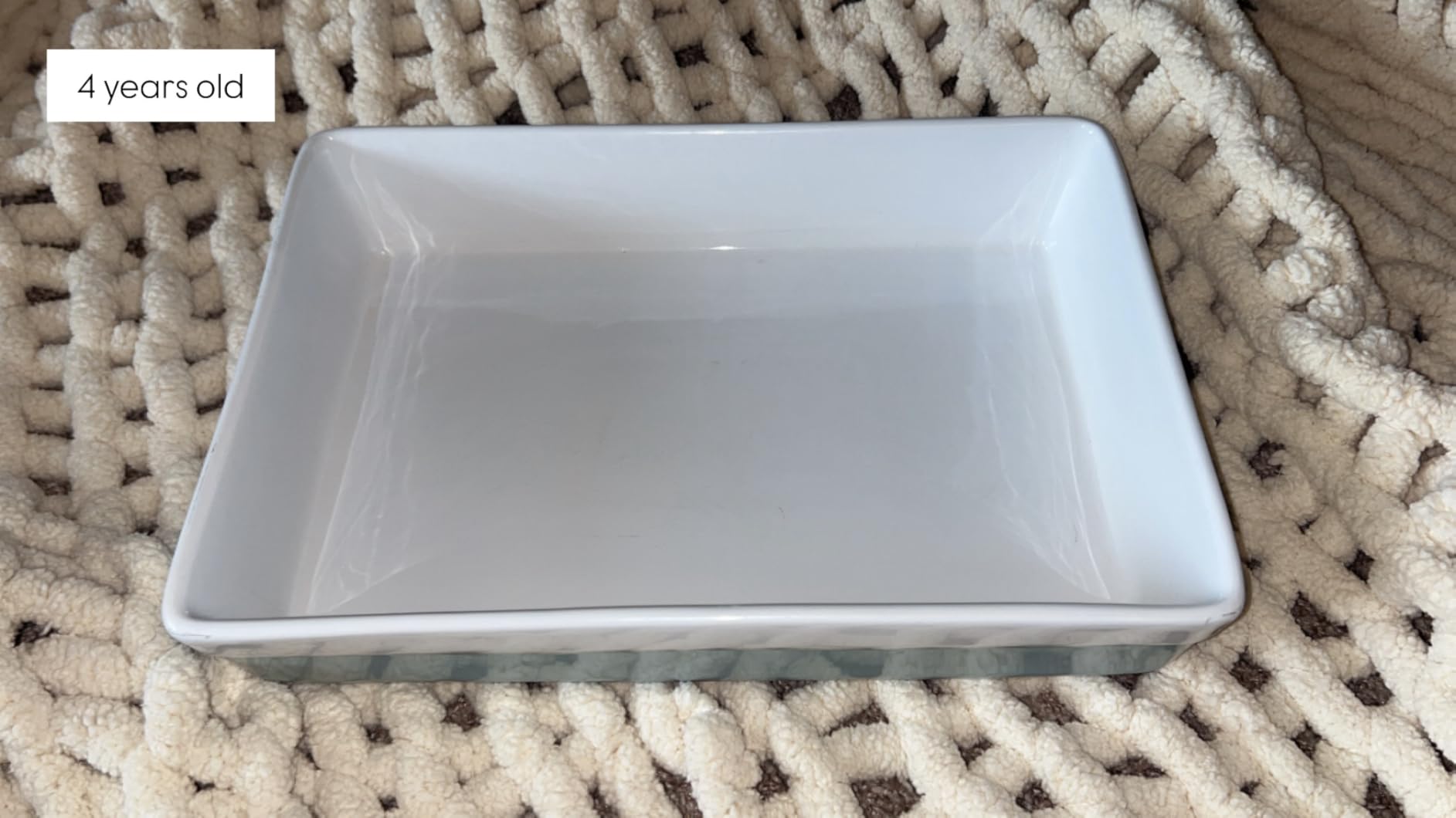 MARTHA STEWART 3-Piece Oven to Table Stoneware Bakeware Set – Baking Dish & Casserole Set – Grey – Durable Oven-Safe Bakeware for Baking and Serving - Customer Photo 2