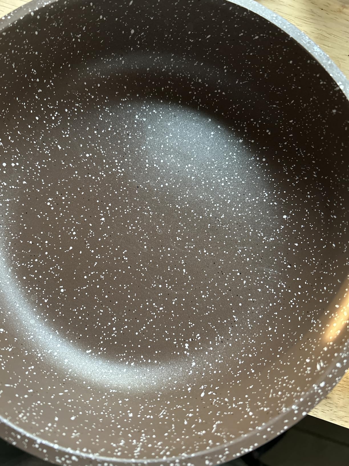 SENSARTE Nonstick Ceramic Frying Pan Skillet, 9.5 Inch Omelet Pan, Healthy Non Toxic Chef Pan, Induction Compatible Egg Pan with Heat Resistant Handle, PFAS-Free Customer Review SENSARTE Nonstick Ceramic Frying Pan Skillet, 9.5 Inch Omelet Pan, Healthy Non Toxic Chef Pan, Induction Compatible Egg Pan with Heat Resistant Handle, PFAS-Free - Customer Photo 2