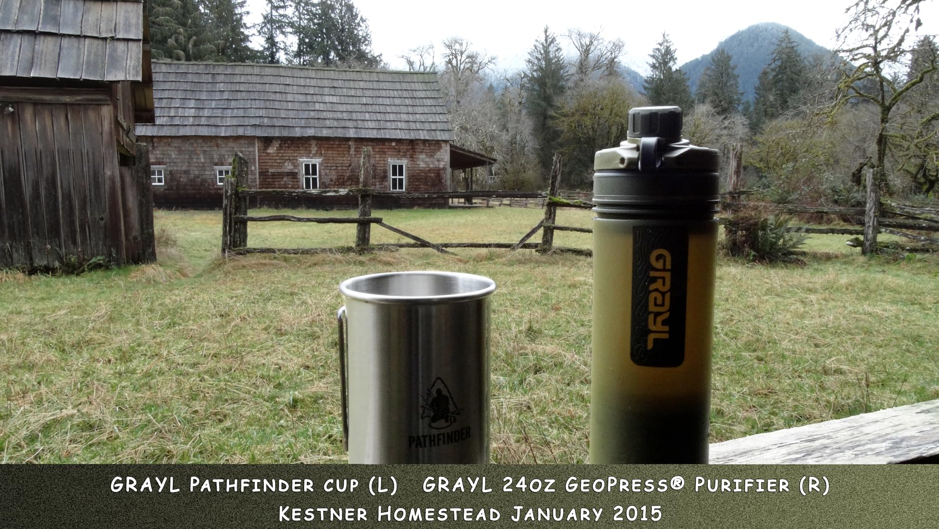 GRAYL GeoPress 24 oz Water Purifier Bottle - Filter for Hiking, Camping, Survival, Travel (Black Camo) - Customer Photo 2