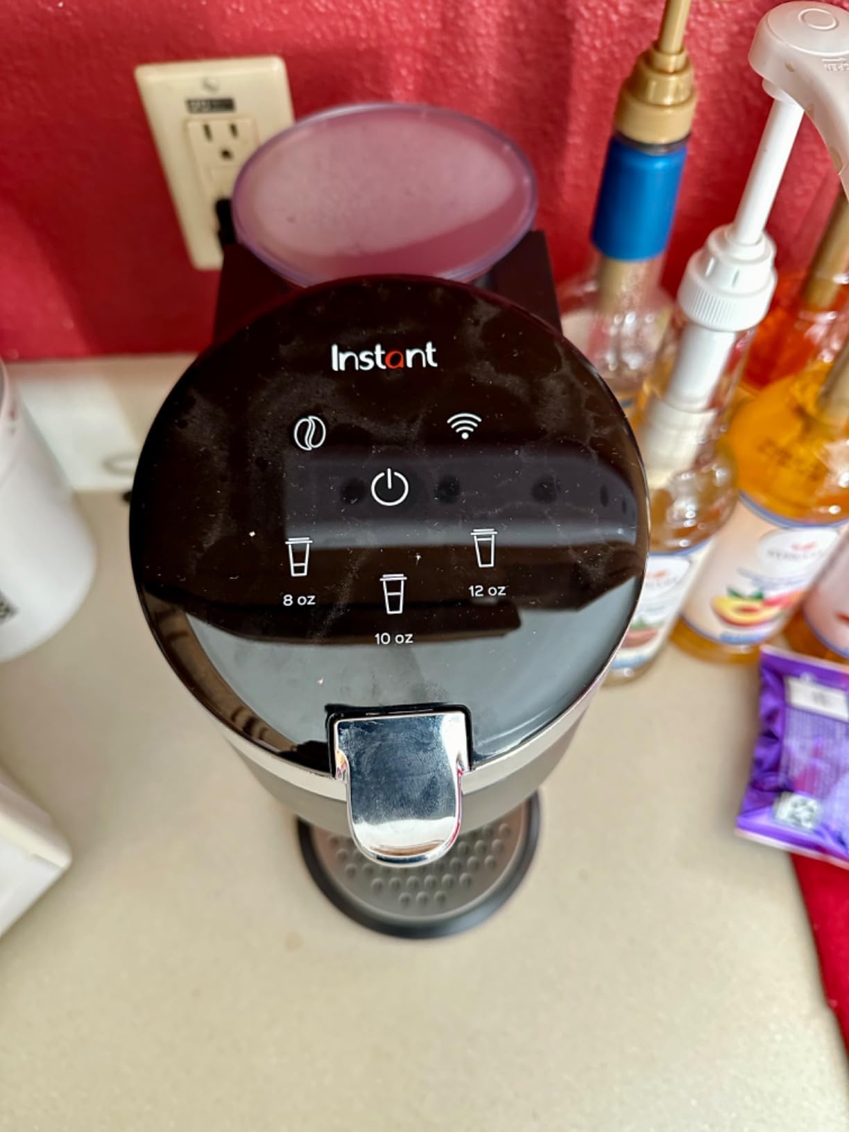 Instant Solo WIFI Connect Single Serve Coffee Maker, From the Makers of Instant Pot, Coffee Brewer, Includes Reusable Coffee Pod & Bold Setting, Brew 8 to 12oz., 40oz. Water Reservoir, Black Customer Review Instant Solo WIFI Connect Single Serve Coffee Maker, From the Makers of Instant Pot, Coffee Brewer, Includes Reusable Coffee Pod & Bold Setting, Brew 8 to 12oz., 40oz. Water Reservoir, Black - Customer Photo 4