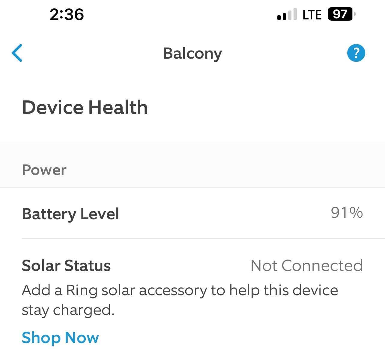Ring Outdoor Cam (Stick Up Cam), Weather-resistant home or business security camera, outdoor ready, Live View, Color Night Vision, Two-Way Talk, motion alerts, Works with Alexa, White customer photo 2