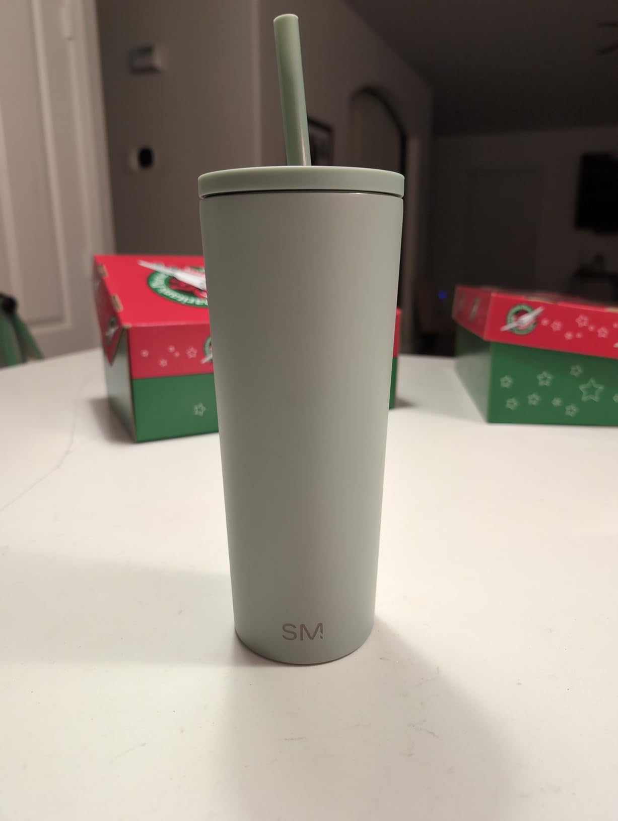 Simple Modern Insulated Tumbler with Lid and Straw - Iced Coffee Cup Reusable Stainless Steel Water Bottle 24oz - Customer Photo 4