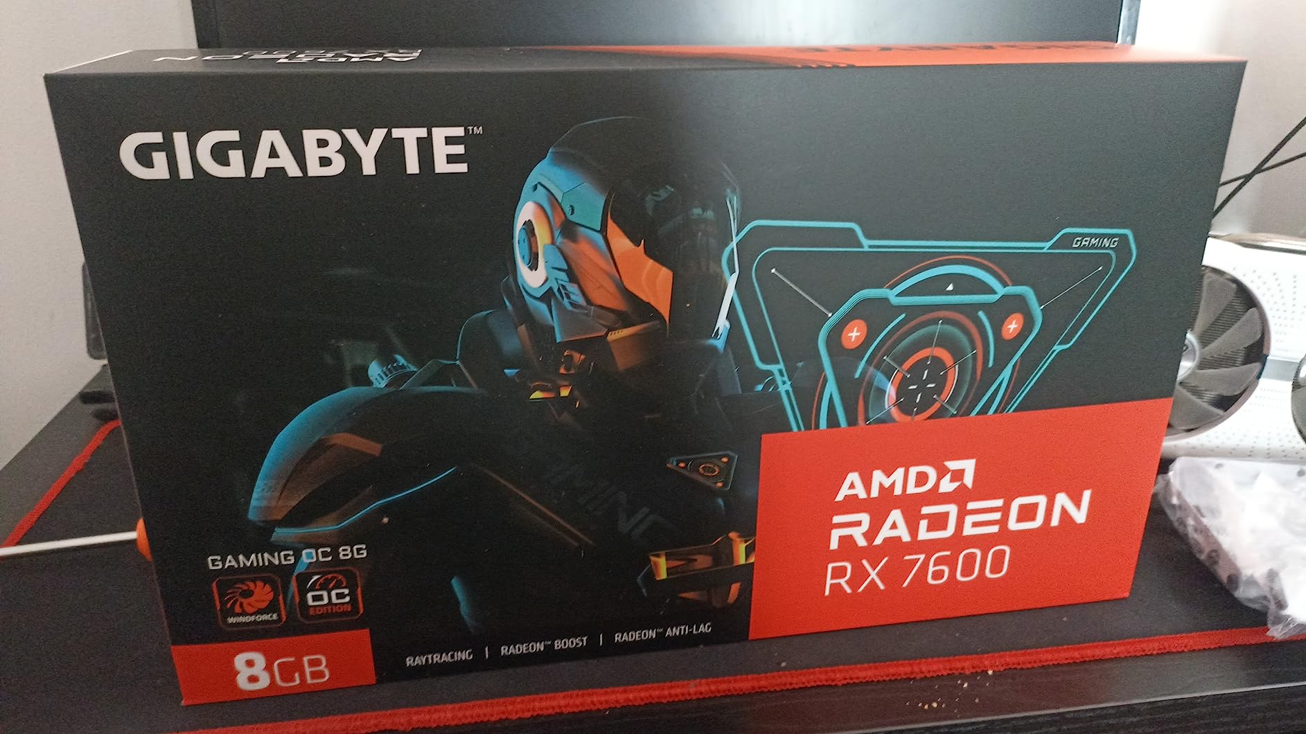 Gigabyte GV-R76GAMING OC-8GD Radeon RX 7600 Gaming OC 8G Graphics Card, 3X WINDFORCE Fans 8GB 128-bit GDDR6, Video Card customer photo 1