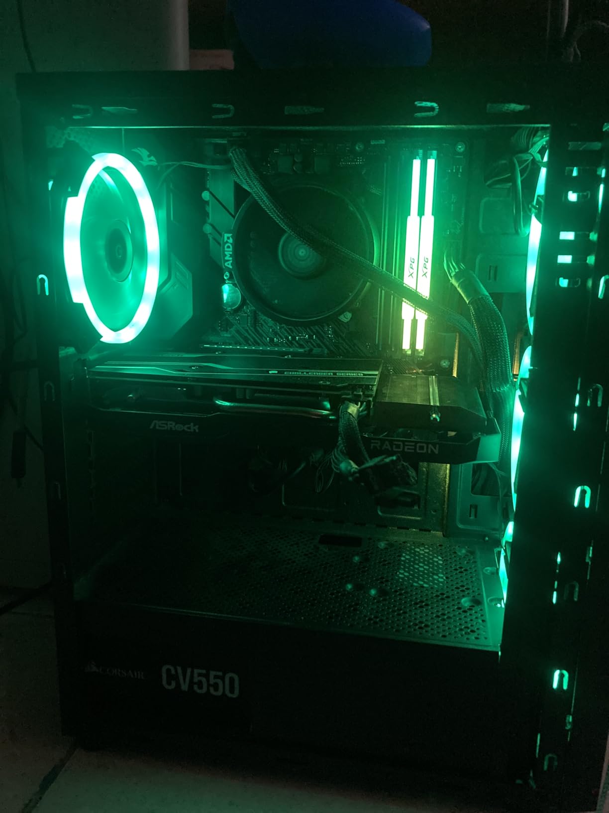 ASRock AMD Radeon RX 7600 Challenger 8GB OC GDDR6 DisplayPort HDMI 0dB Silent Cooling Graphics Card 128-bit 7680 x 4320 18 Gbps Graphics Card customer photo 1