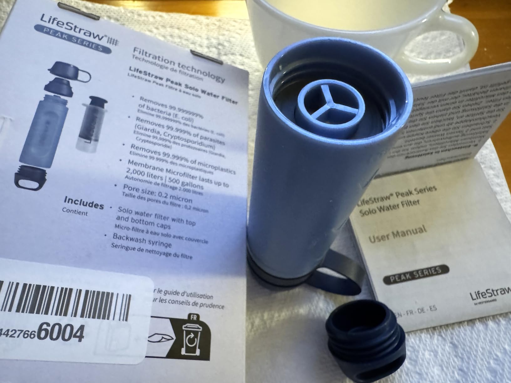 LifeStraw Peak Series – Solo Personal Water Filter - Customer Photo 2