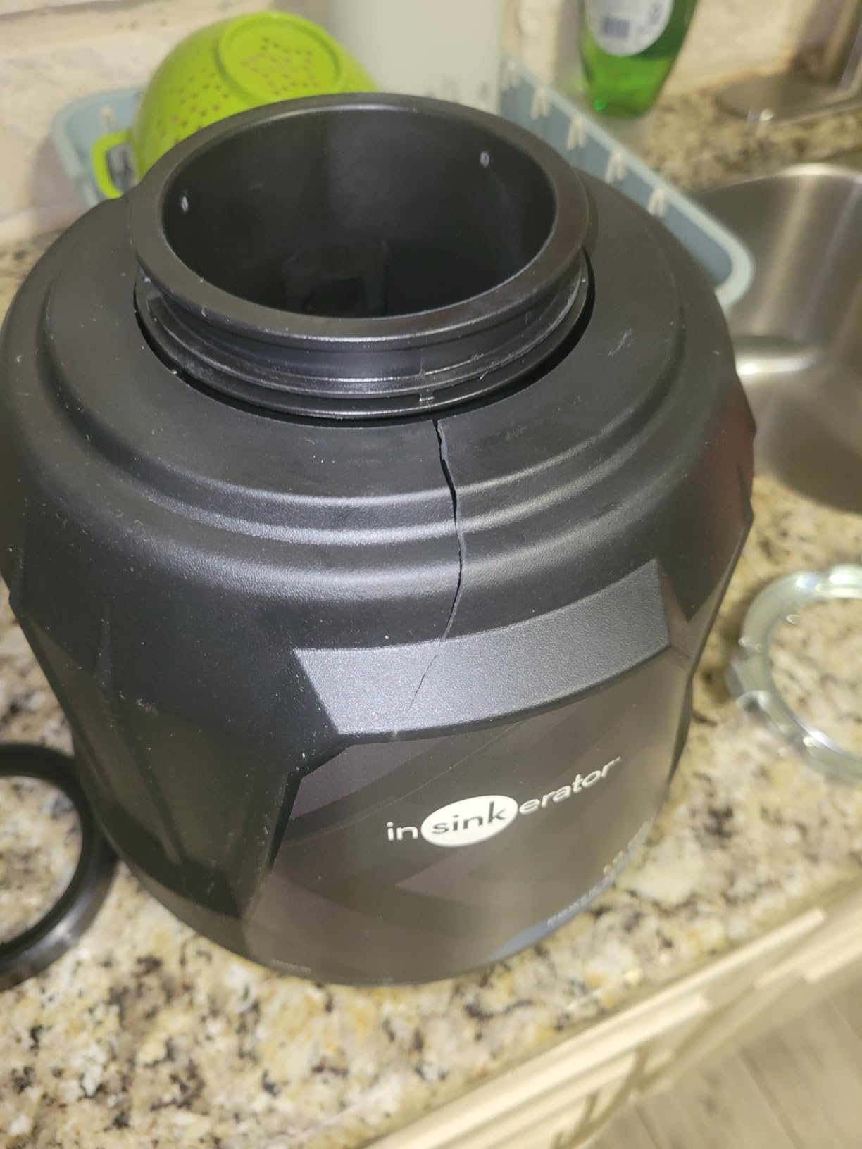 InSinkErator Power 1HP, 1 HP Garbage Disposal, Power Series EZ Connect Continuous Feed Food Waste Disposer, Black - Customer Photo 4