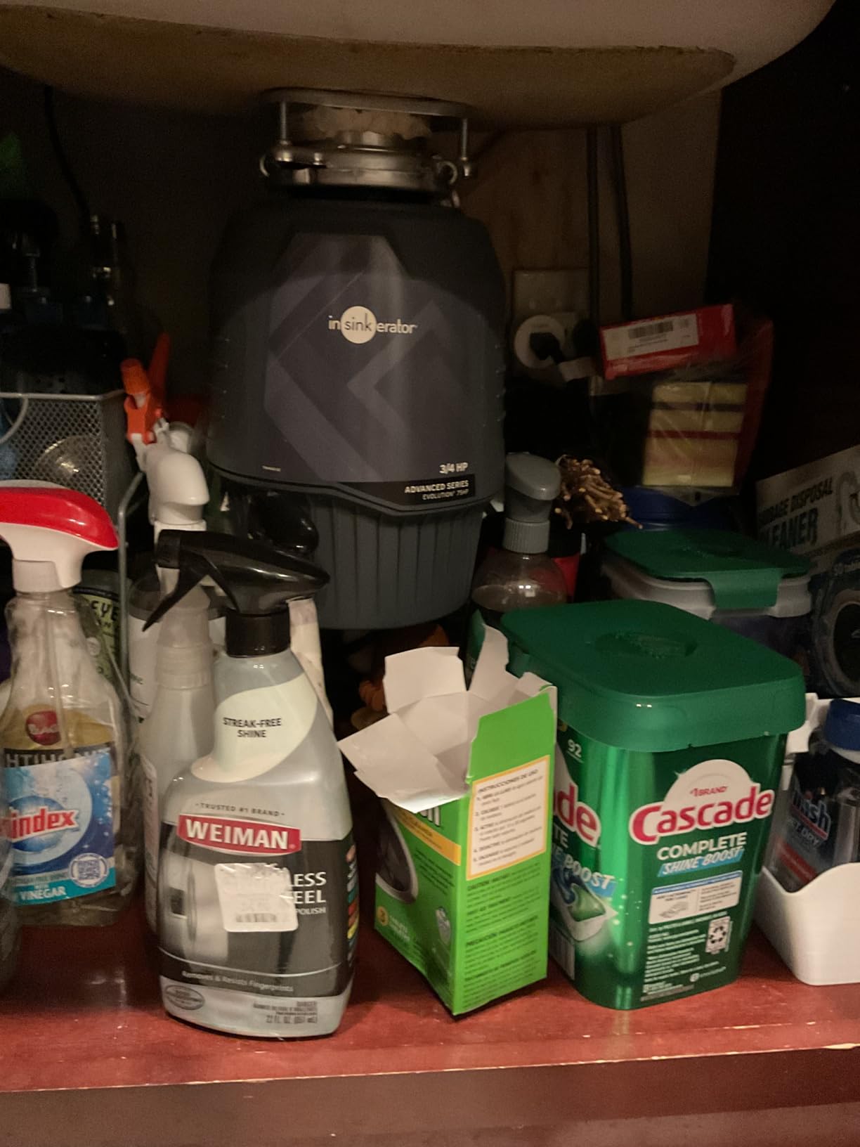 InSinkErator EVOLUTION 0.75HP 3/4 HP, Advanced Series EZ Connect Continuous Feed Food Waste Garbage Disposal, Gray - Customer Photo 1