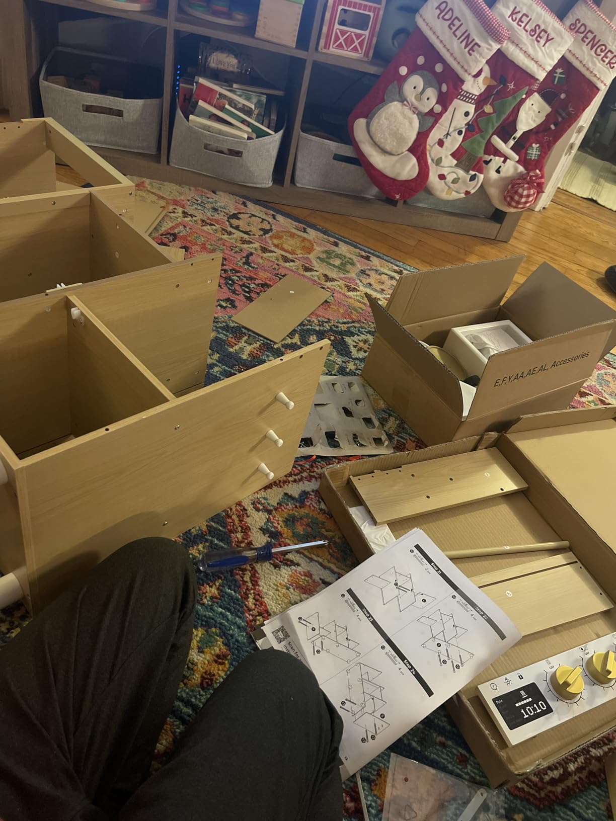 Teamson Kids Little Chef Cyprus Play Kitchen Set for Toddlers with 14 Accessories, Wooden Toy Cooking Playset for Kids Ages 1-8, Montessori Cooking Station, Light Oak/White Pretend Kitchen Customer Review Teamson Kids Little Chef Cyprus Play Kitchen Set for Toddlers with 14 Accessories, Wooden Toy Cooking Playset for Kids Ages 1-8, Montessori Cooking Station, Light Oak/White Pretend Kitchen - Customer Photo 5