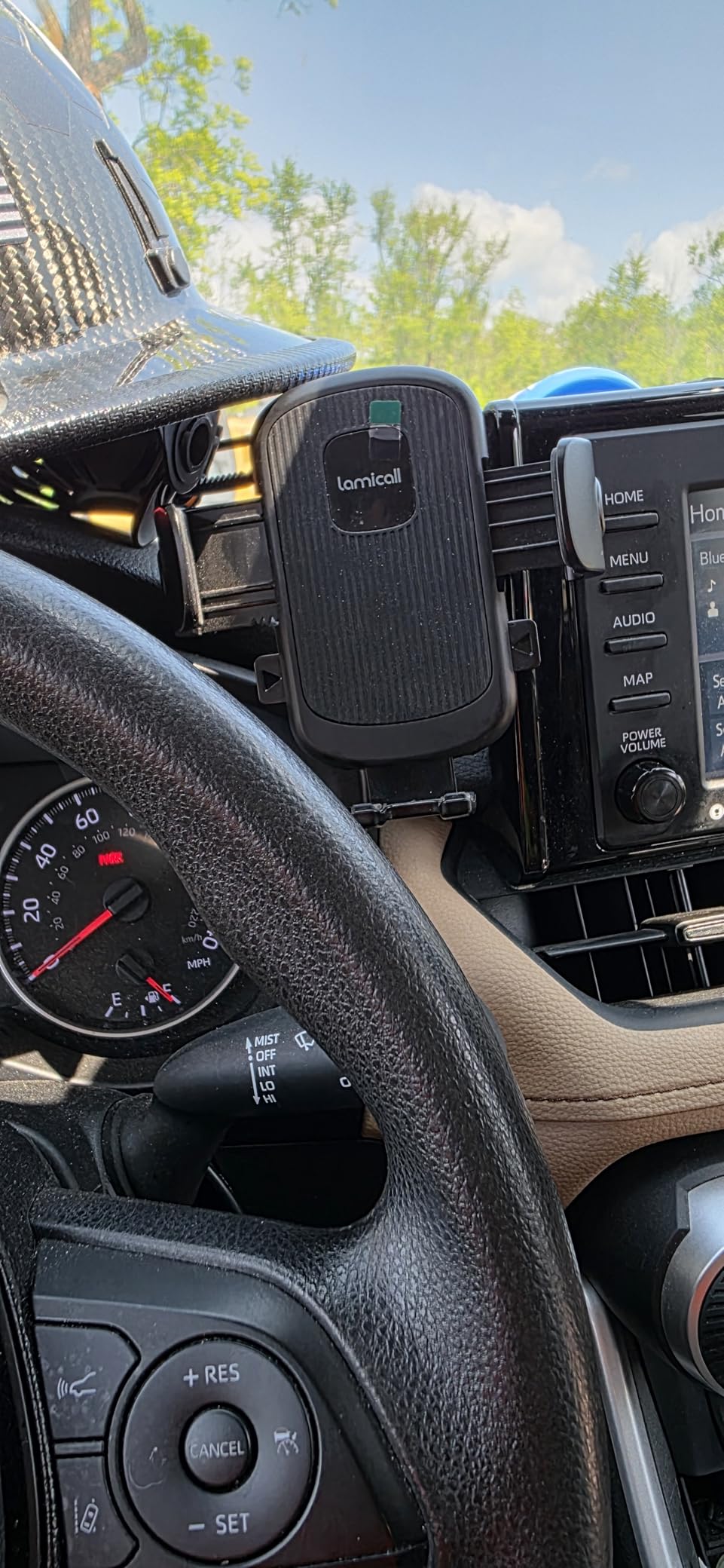 Car Phone Mount - [Strongest Military-Grade Suction Cup] 360° Rotation Phone Holders for Your Car Quick Release Adjustable Phone Mount for Car Dashboard for iPhone 17 16 Pro Max Galaxy Truck customer photo 2