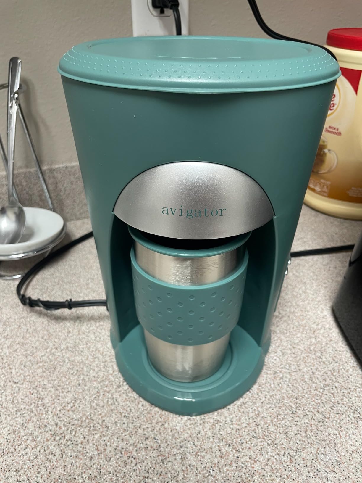 Portable Coffee Maker for Travel Camping Car, Compact Drip Coffee Machine Single Serve with 10 oz Travel Mug for Traveling, RV, Office, Home and Dorm, 12V, Black Customer Review Portable Coffee Maker for Travel Camping Car, Compact Drip Coffee Machine Single Serve with 10 oz Travel Mug for Traveling, RV, Office, Home and Dorm, 12V, Black - Customer Photo 1