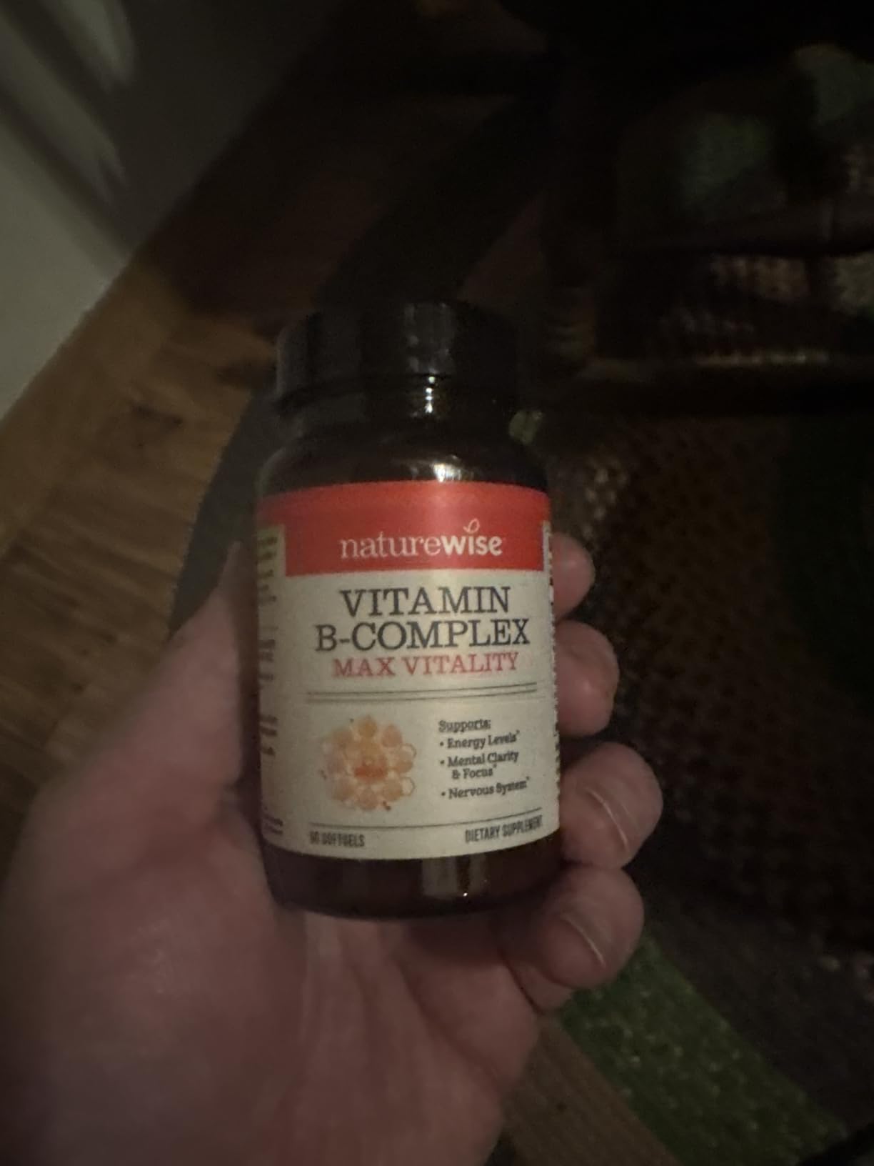 NatureWise Vitamin B Complex for Women and Men - with Folic Acid Biotin B1 B2 B3 B6 B12 - Support Cellular Energy & Mental Clarity - Gluten & Dairy Free, Non-GMO - 60 Softgels[2-Month Supply] customer photo 2