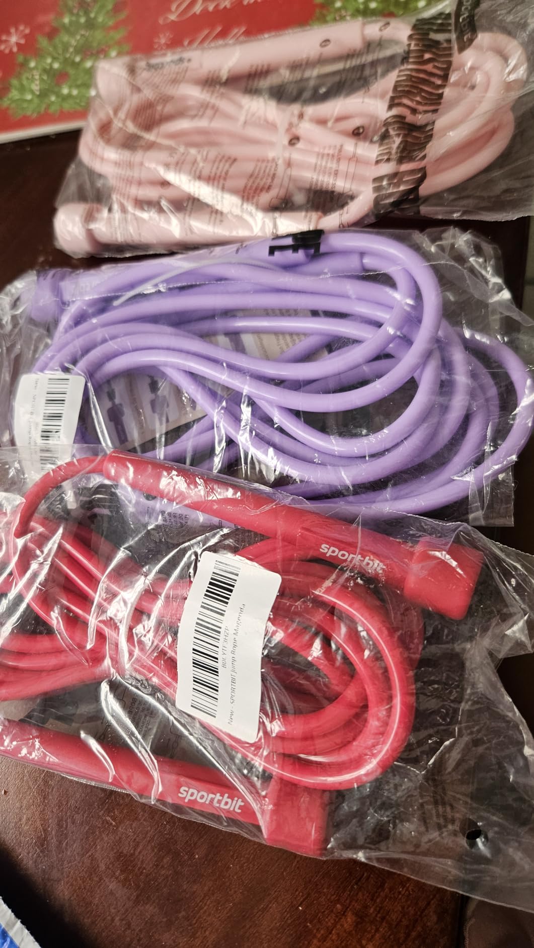 SPORTBIT Adjustable Jump Rope for Fitness and Exercise - Skipping Rope for Cardio, Boxing, and Weight Loss - Speed Rope perfect for Men & Women customer photo 1