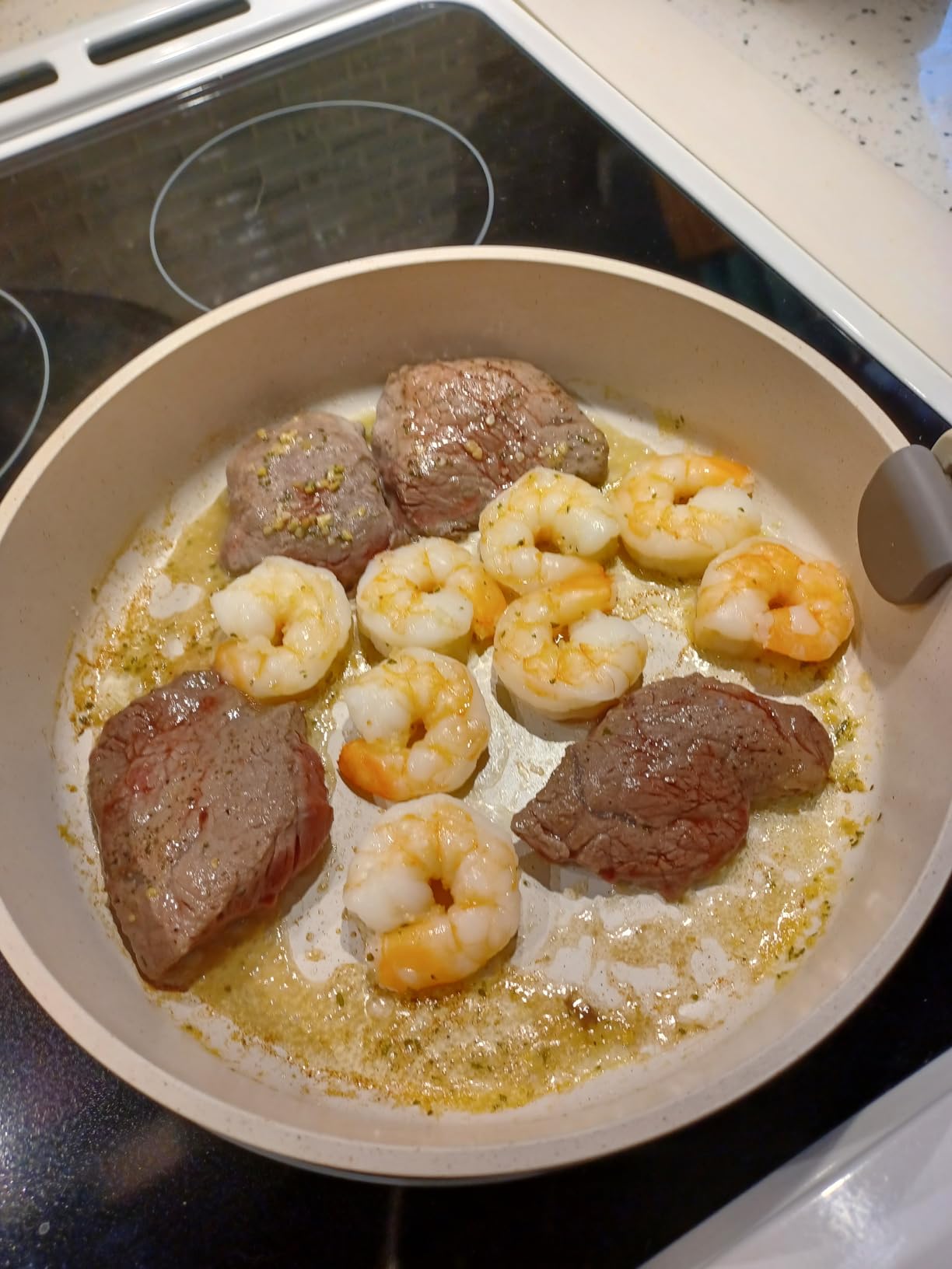 SENSARTE 24 Piece Pots and Pans Set, Nonstick Detachable Handle Cookware, Induction Kitchen Cookware Set with Removable Handle, Healthy Non Stick for RV, Dishwasher & Oven Safe (White) customer photo 1