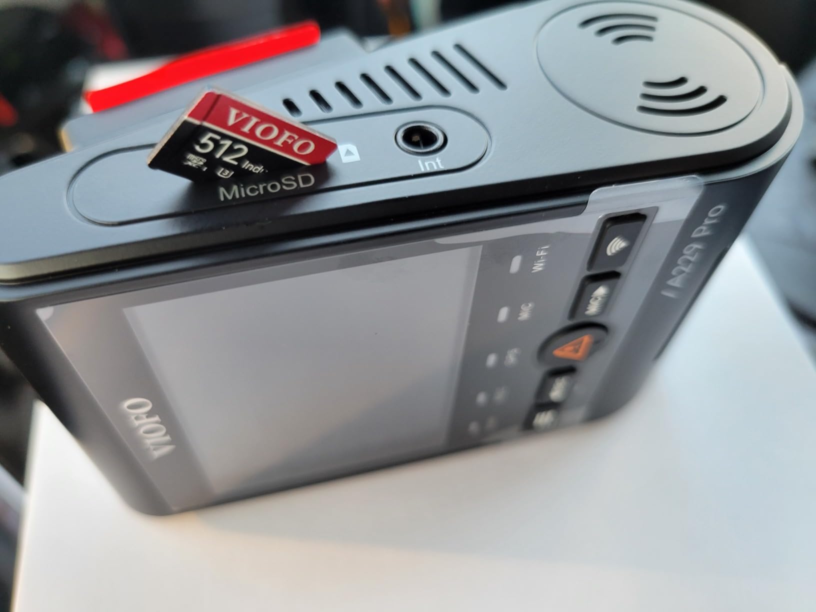 VIOFO A229 Pro 4K HDR Dash Cam, Dual STARVIS 2 IMX678 IMX675, 4K+2K Front and Rear Car Camera, 2 Channel with HDR, Voice Control, 5GHz WiFi GPS, Night Vision 2.0, 24H Parking Mode customer photo 1