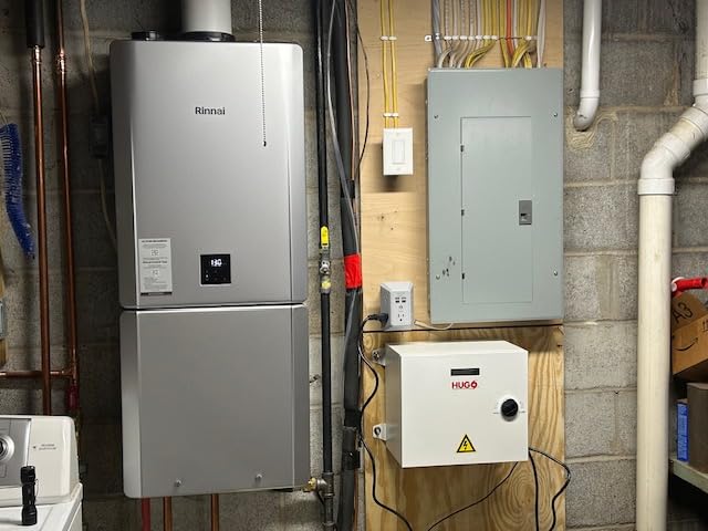 NEW Rinnai RX199iN Condensing Smart Sense Natural Gas or Propane Tankless Water Heater, Indoor or Outdoor Water Heater, Up to 11.1 GPM, 199,000 BTU - Customer Photo 2